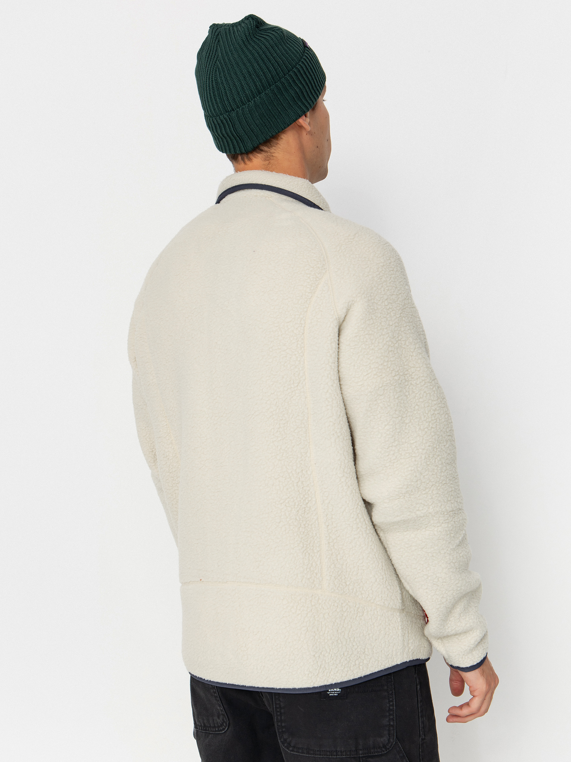 Patagonia Retro Pile Jacke (pelican w/smolder blue)