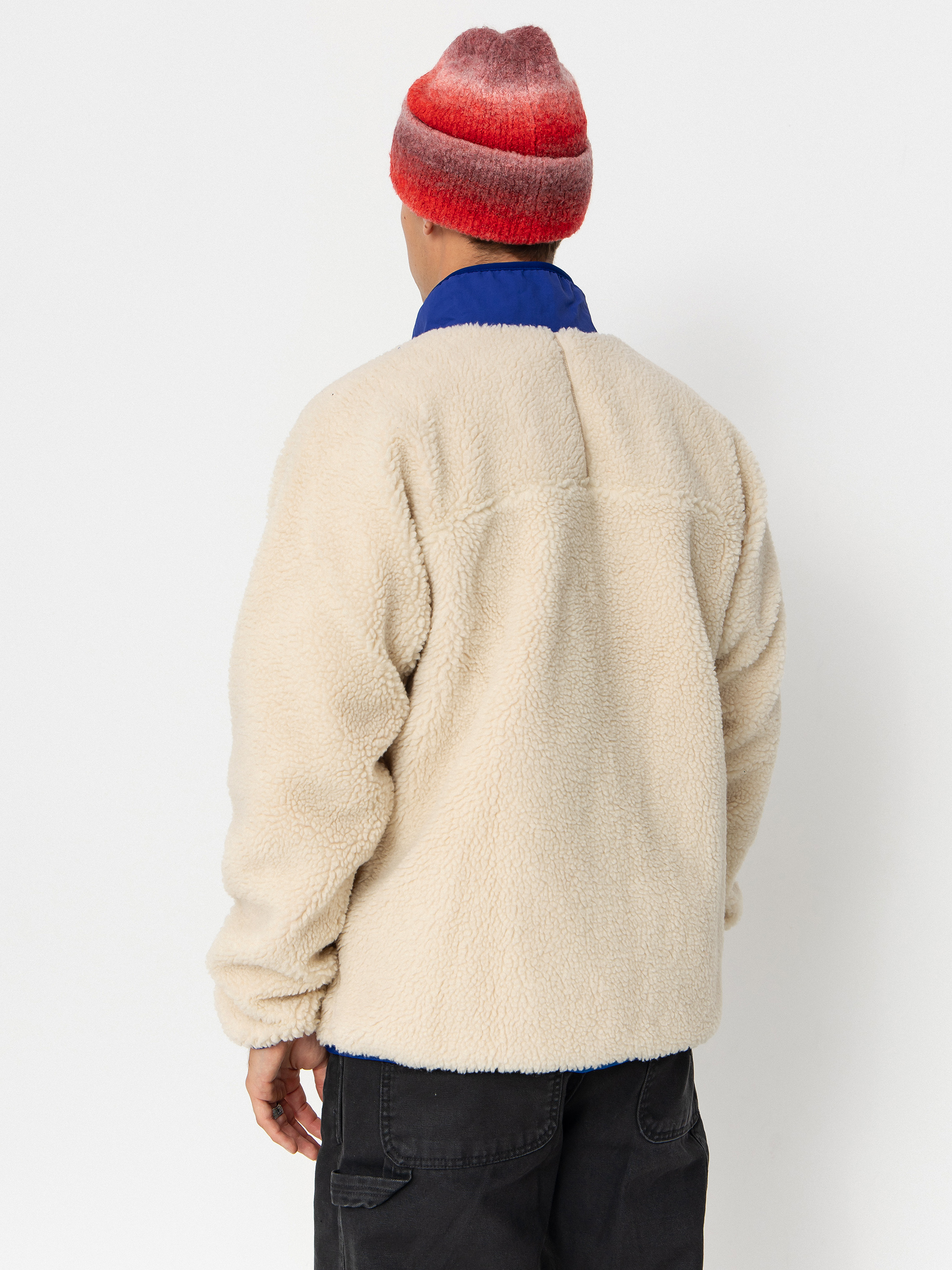 Patagonia Classic Retro X Jacket - blue, beige (dark natural)