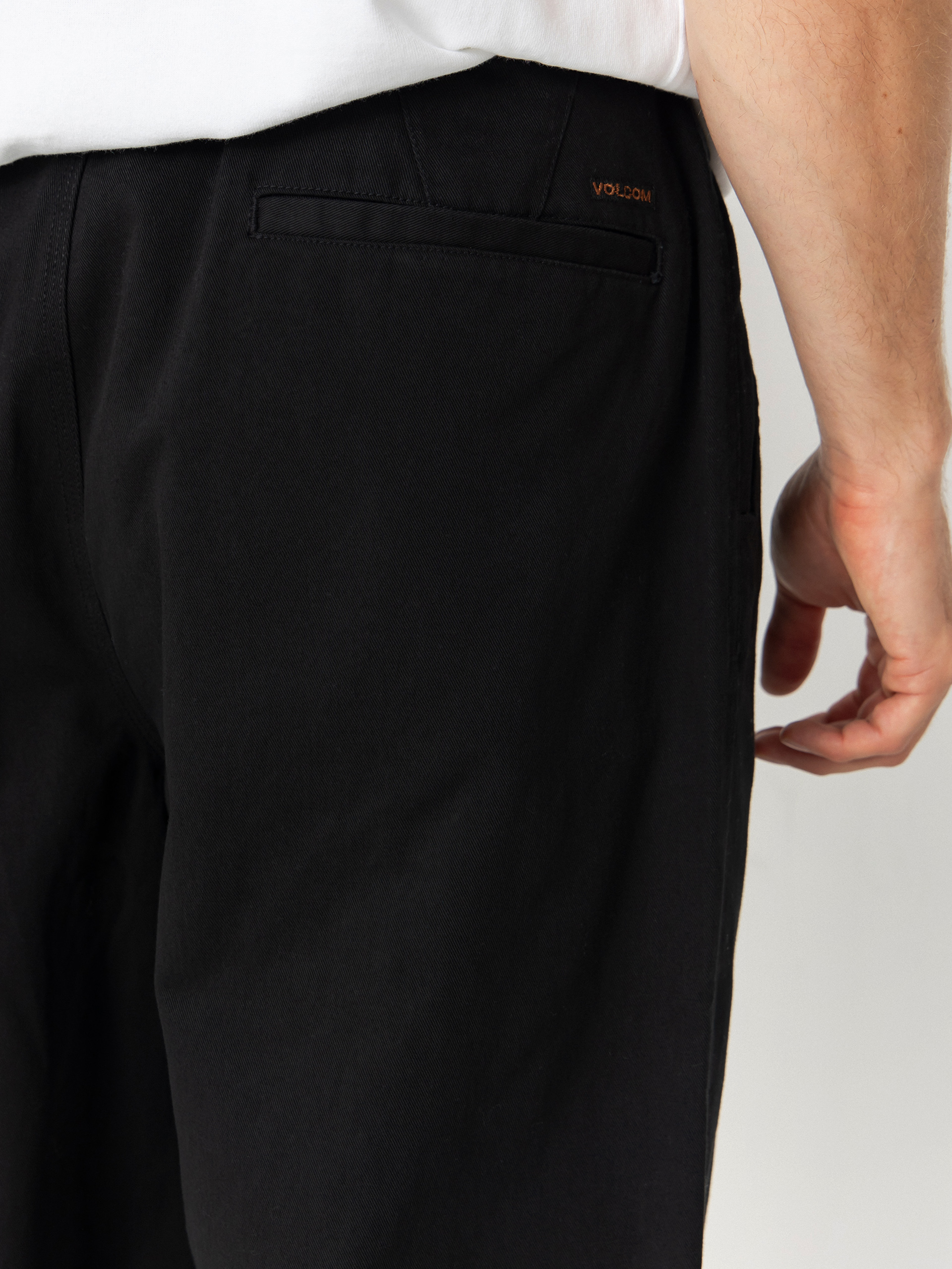 Volcom Pants Baggos Pleat (black)