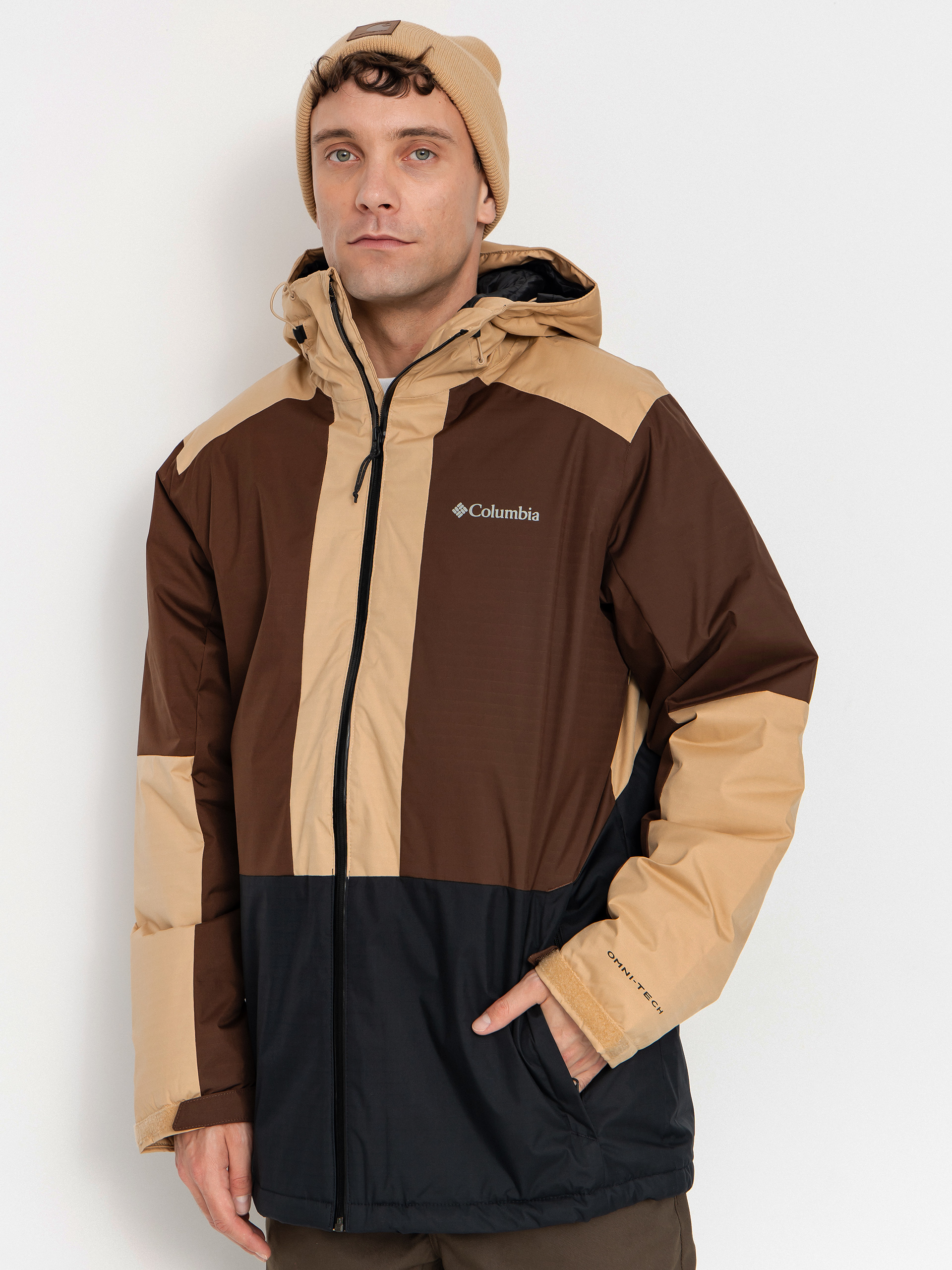 Columbia Jacket Point Park II Insulated - brown (black/tobacco)