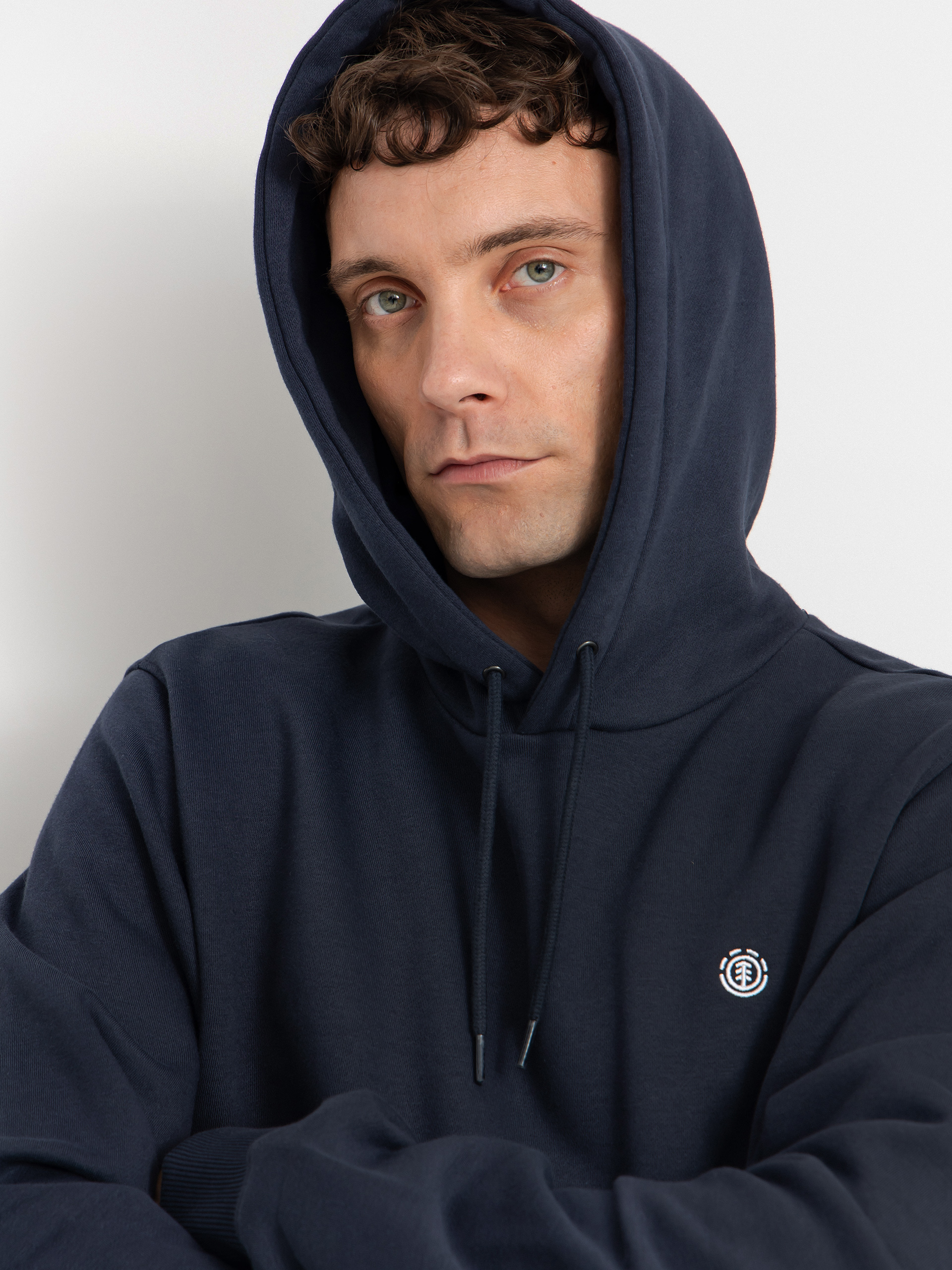 Element Icon Embroidery HD Hoodie (eclipse navy)
