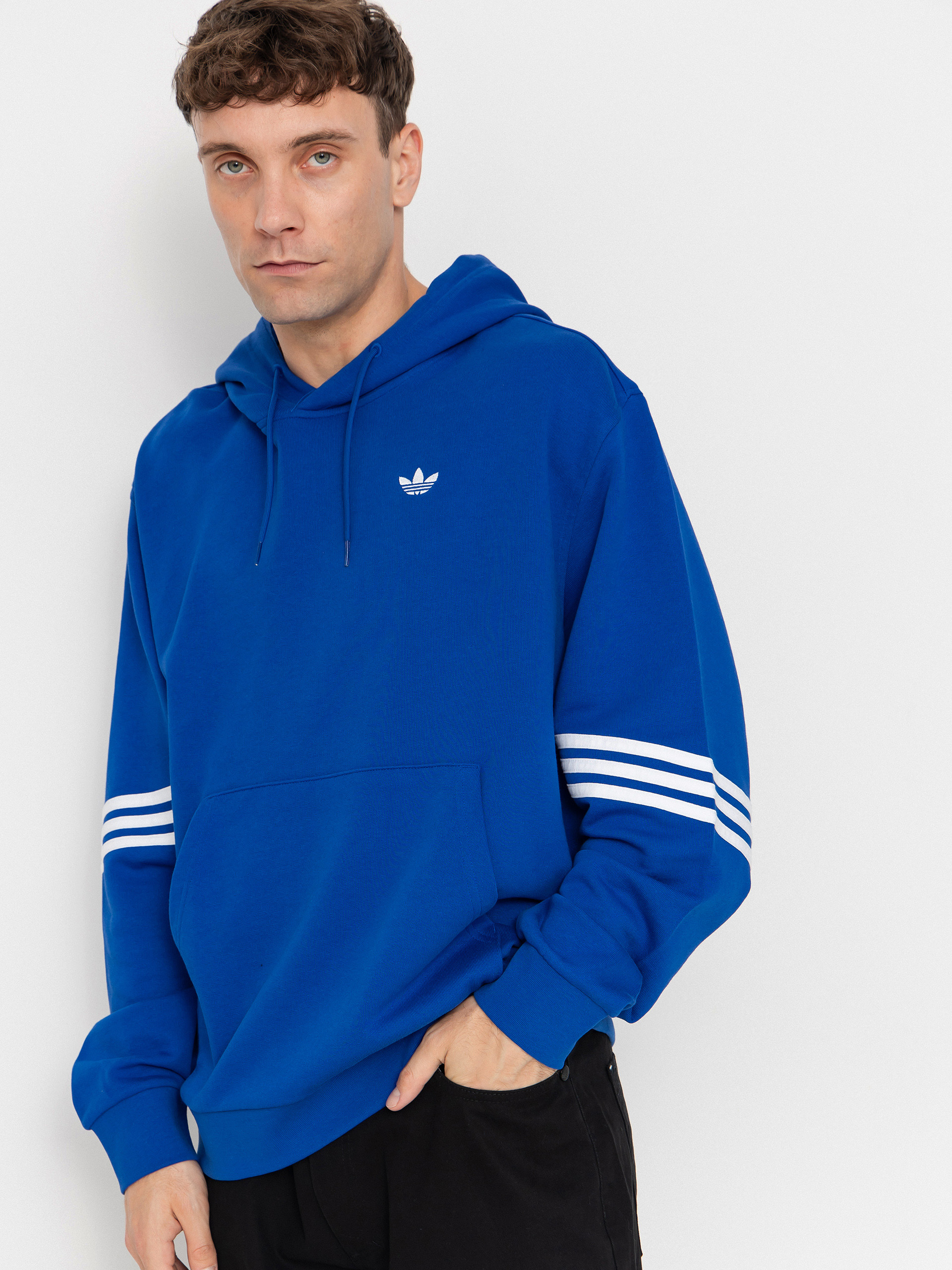 adidas Classic HD Hoodie (royblu/white)
