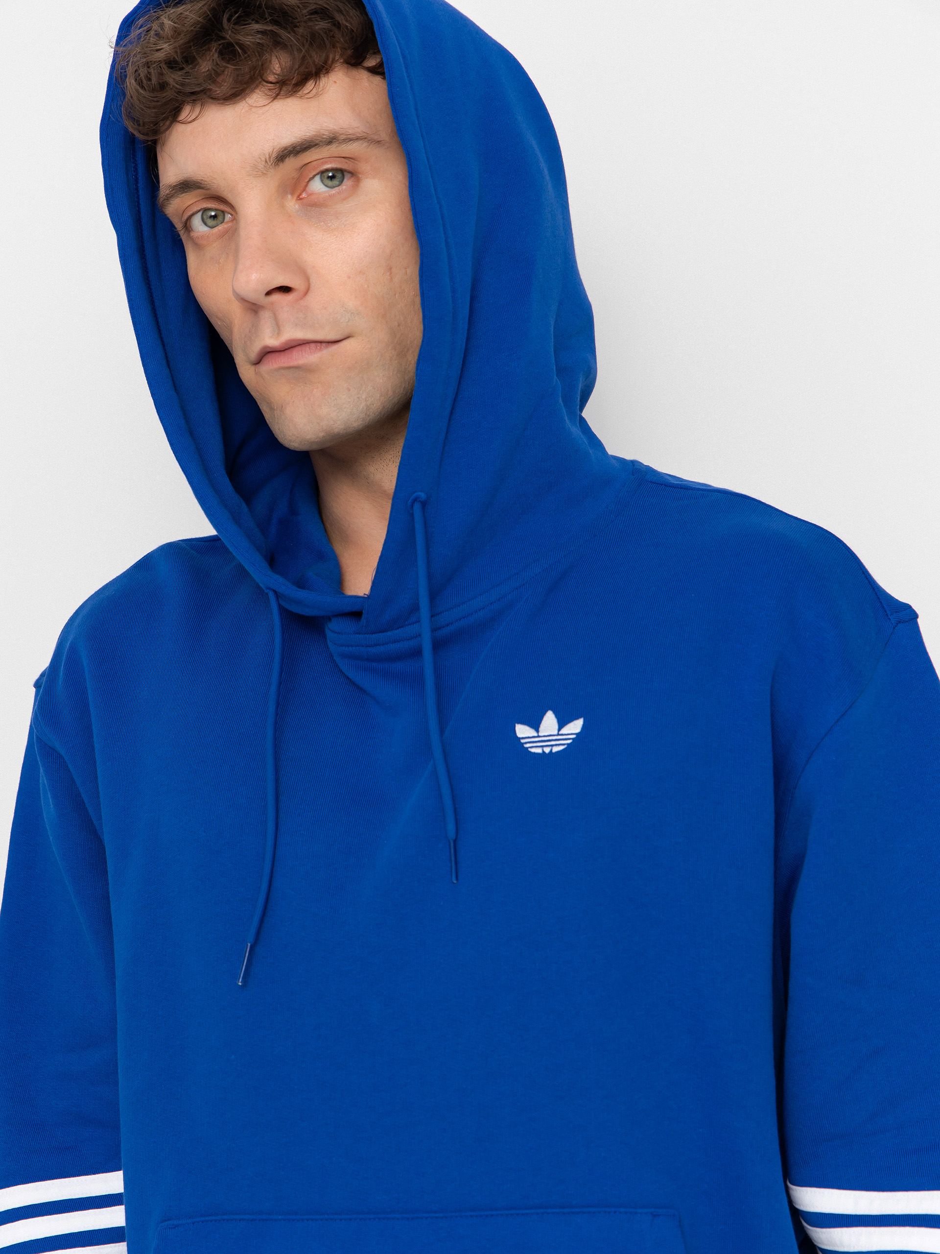adidas Classic HD Hoodie (royblu/white)