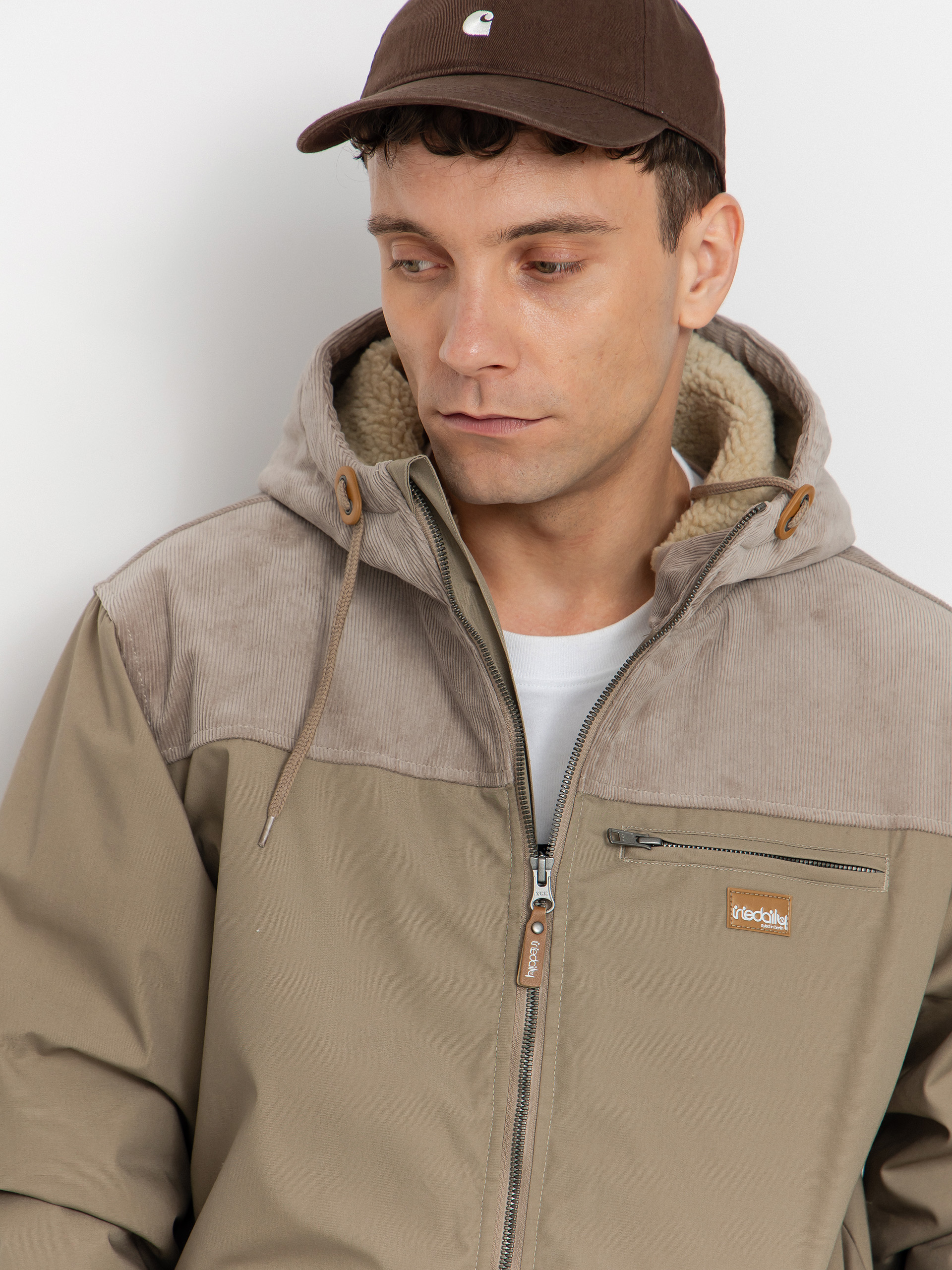 Iriedaily Hafen Jacke (clay)
