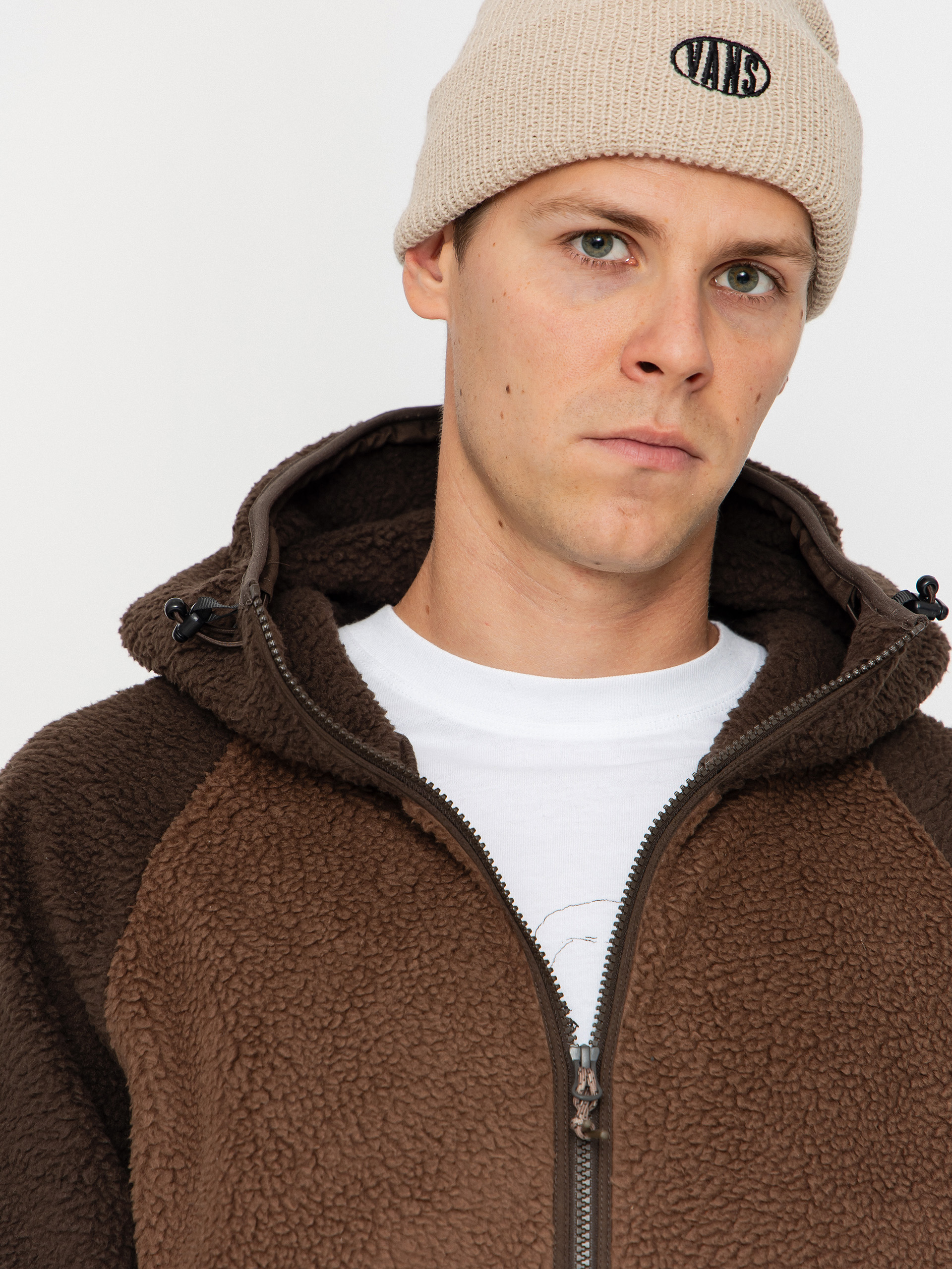 Herren Iriedaily Quentin Fleece Fleece Jacke (dark coffee)