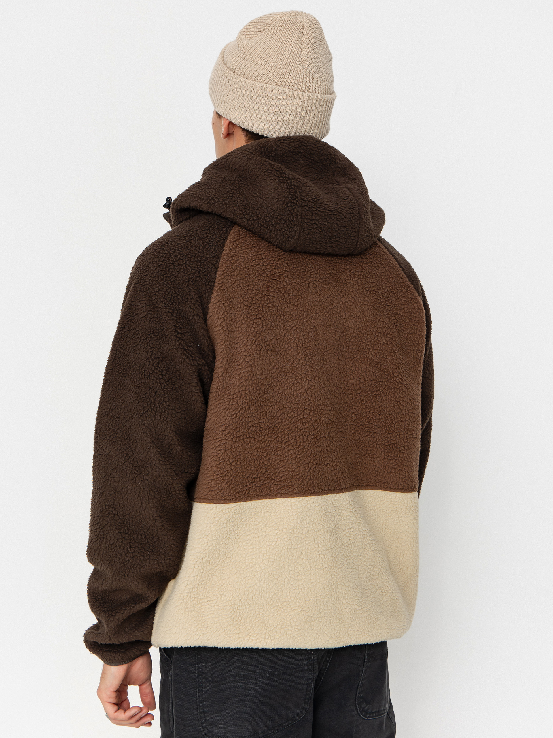 Mens Iriedaily Quentin Fleece Fleece  (dark coffee)