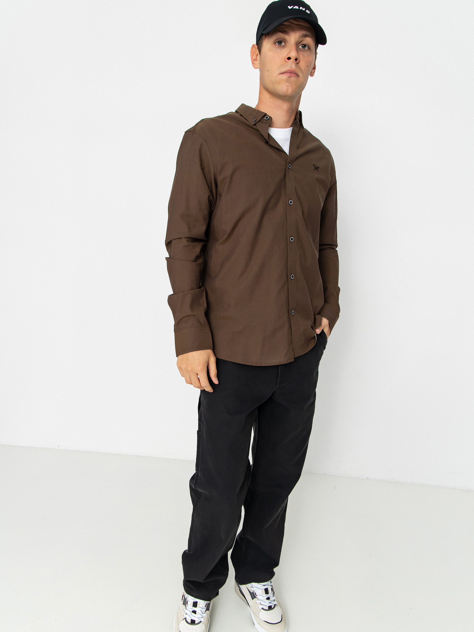 Iriedaily Samuel Shirt (dark coffee)
