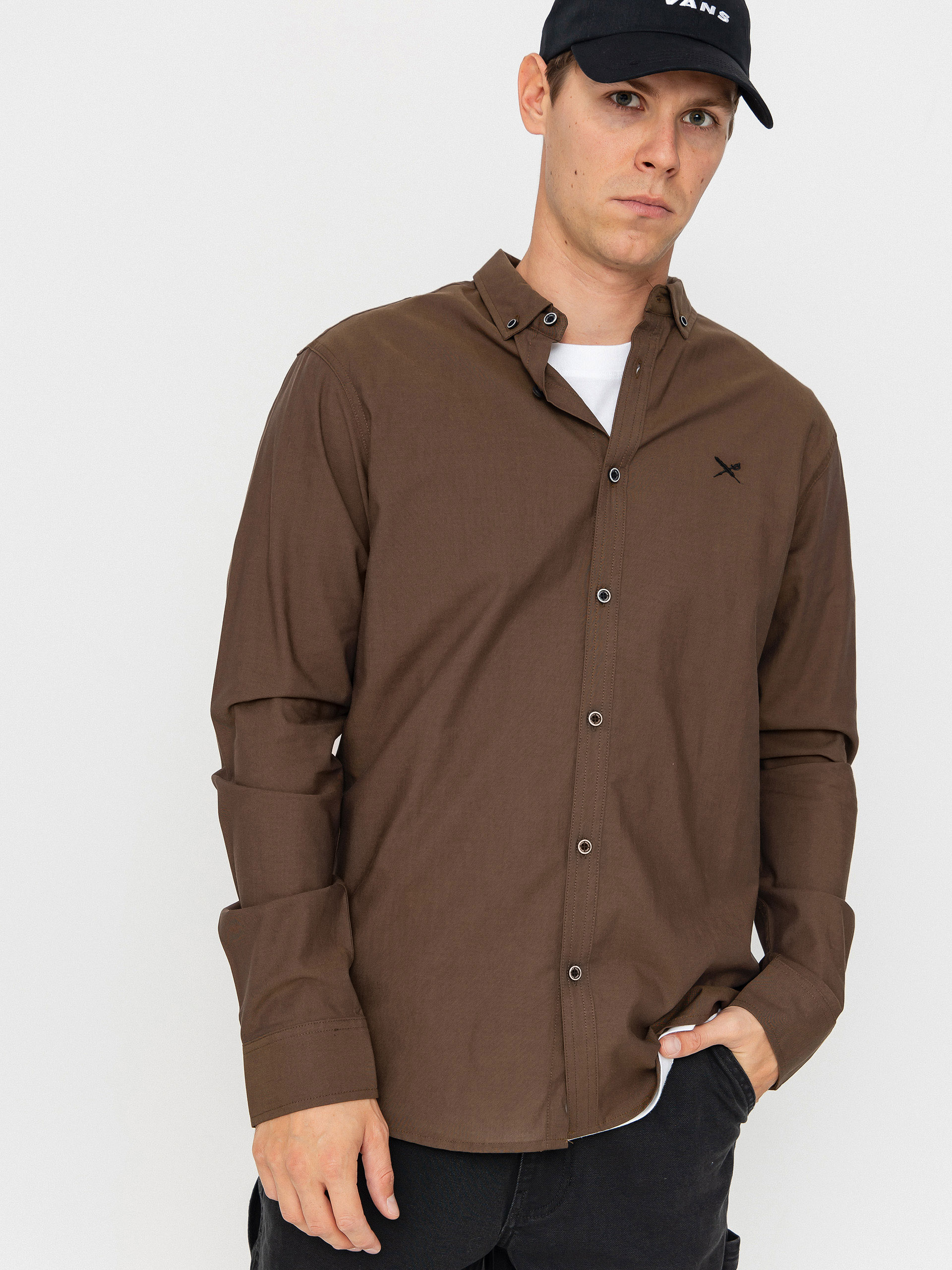 Iriedaily Samuel Shirt (dark coffee)
