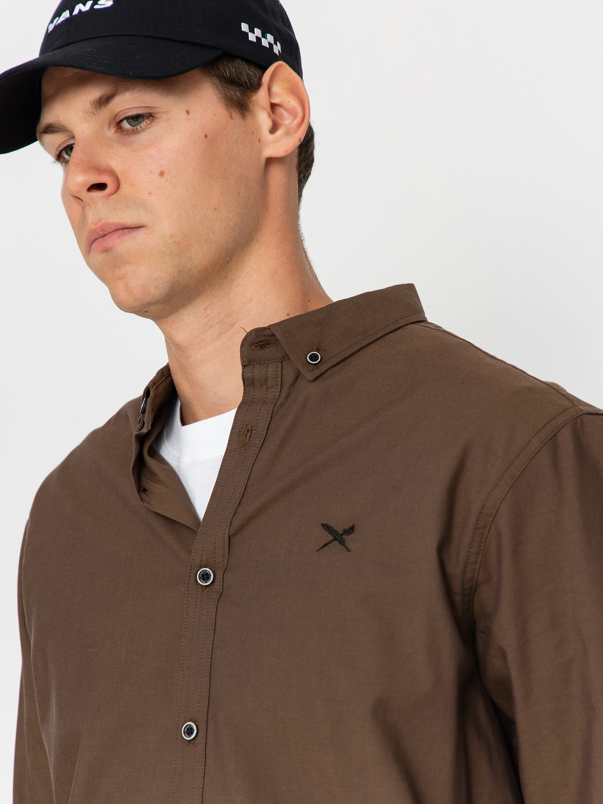 Iriedaily Samuel Shirt (dark coffee)