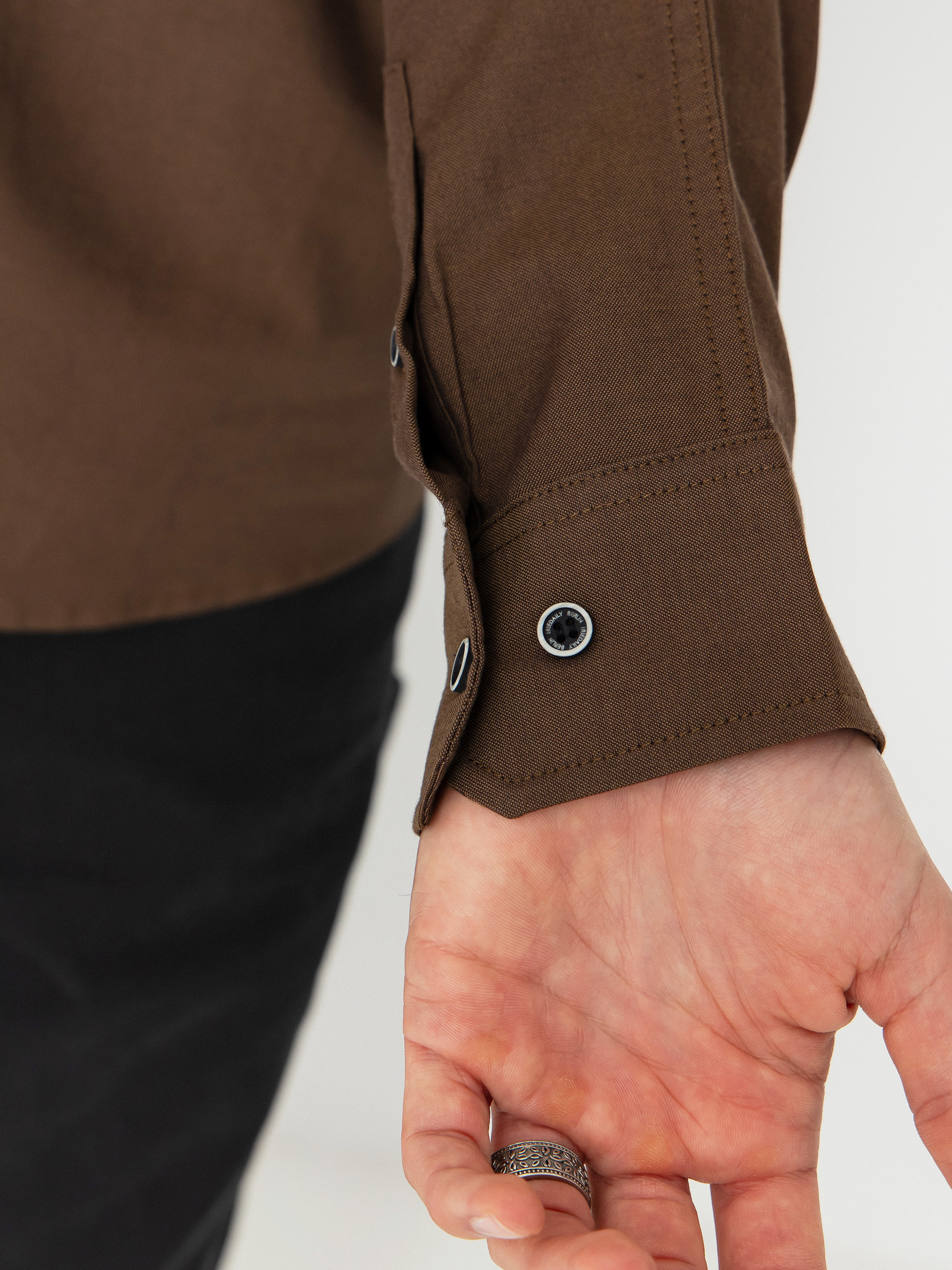 Iriedaily Samuel Shirt (dark coffee)