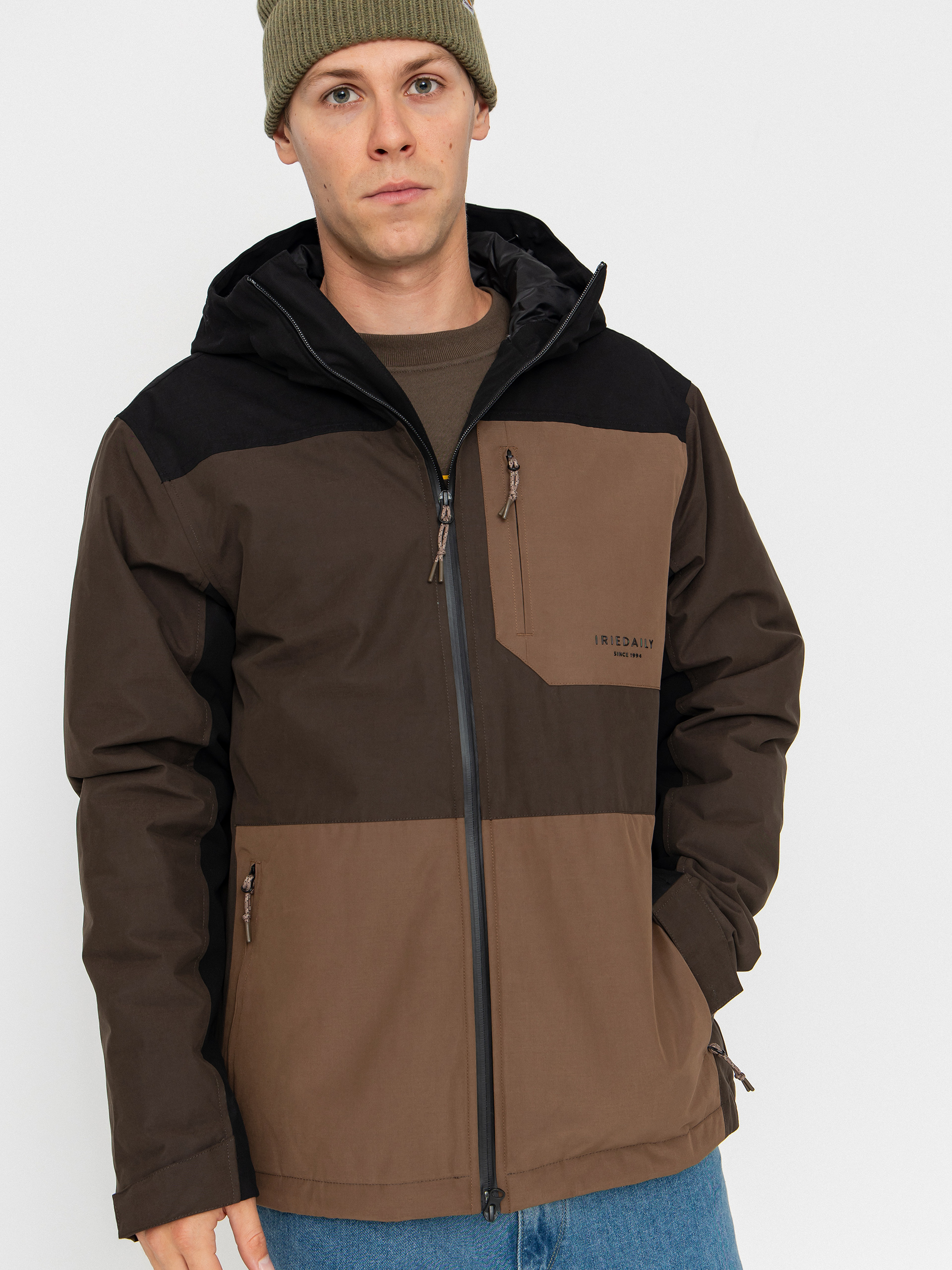 Iriedaily Nilas Anorak Jacke (dark coffee)