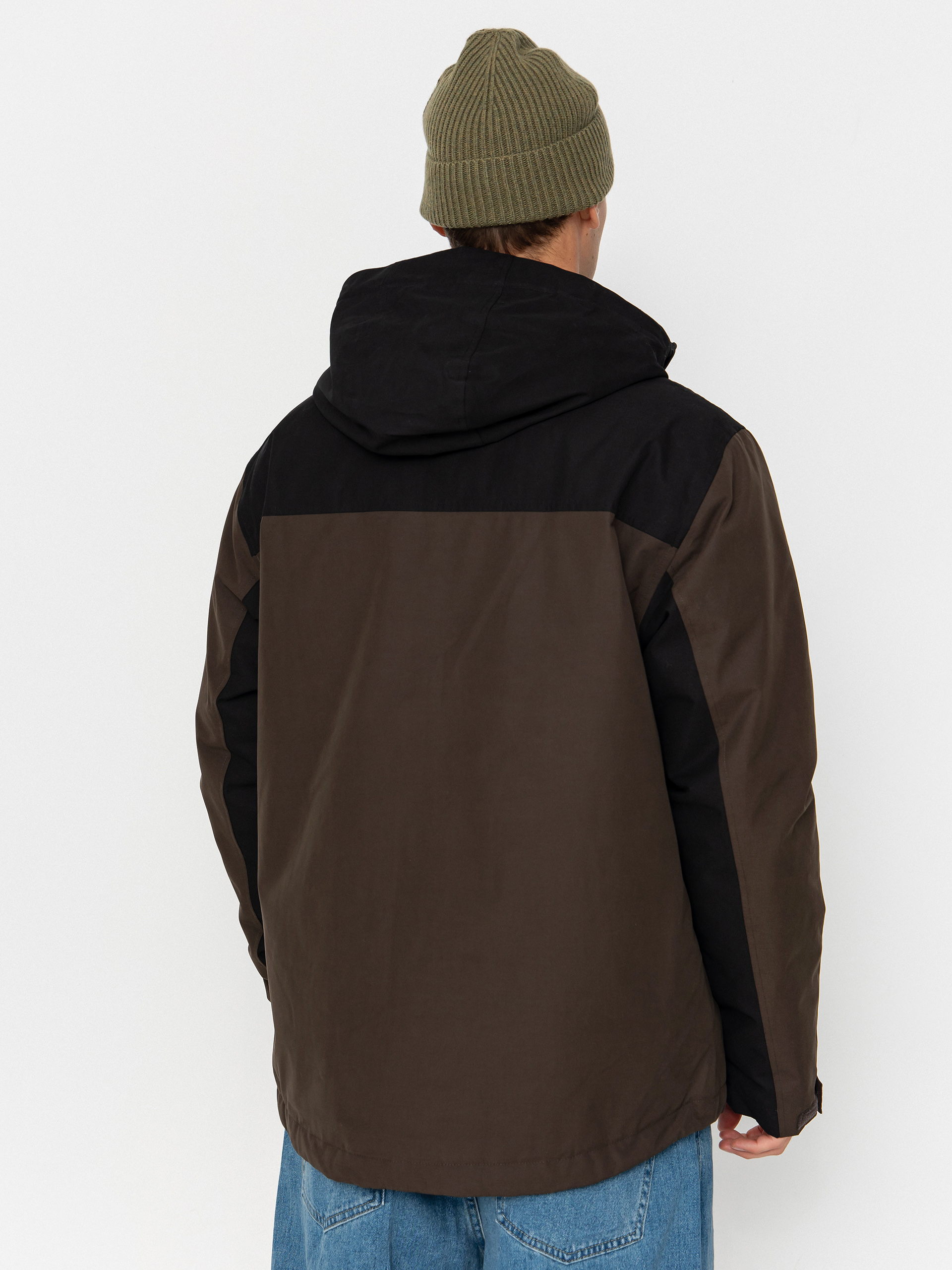 Iriedaily Nilas Anorak Jacket (dark coffee)