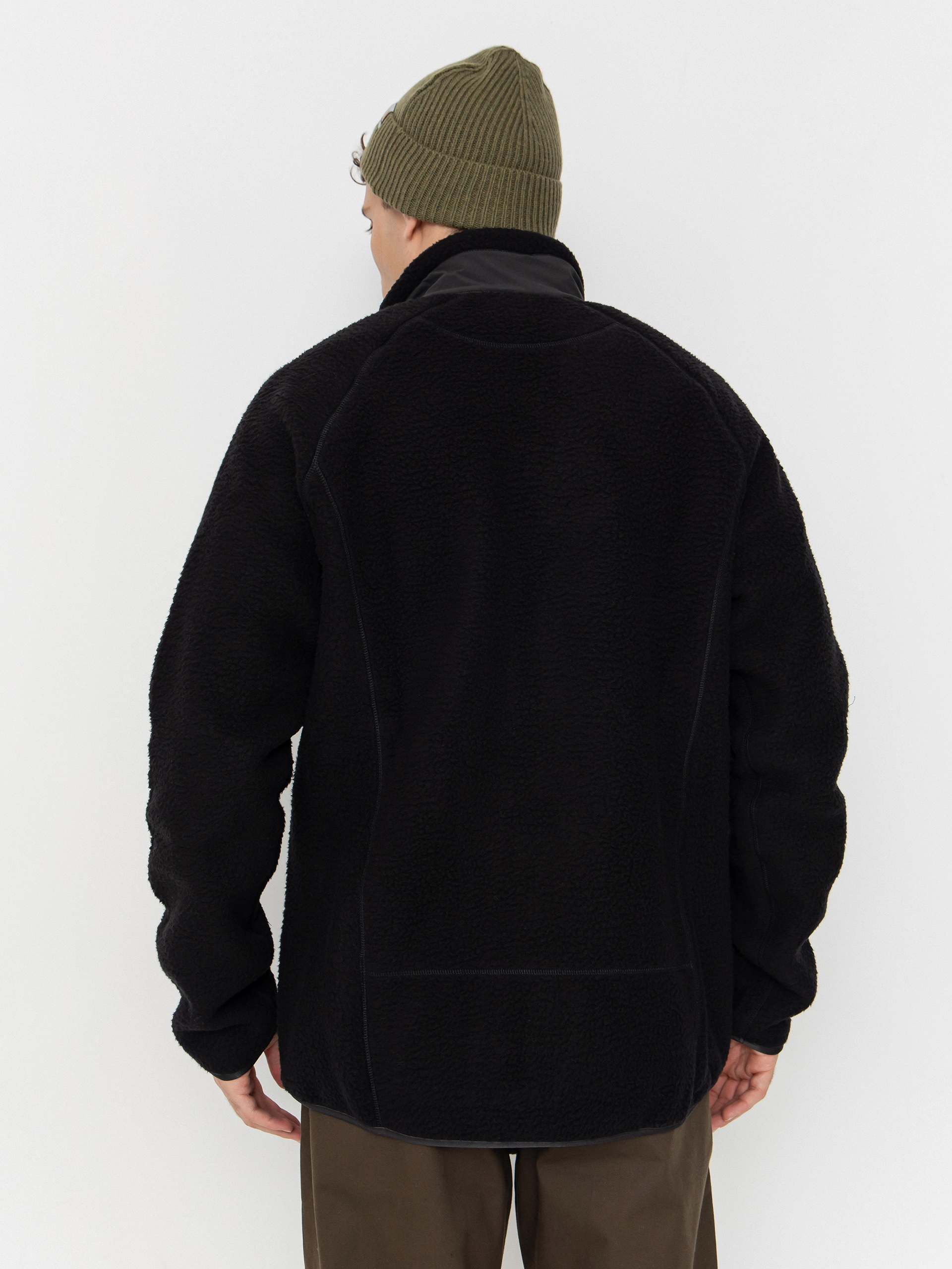 Mens Helly Hansen Panorama Pile Block Fleece (black)