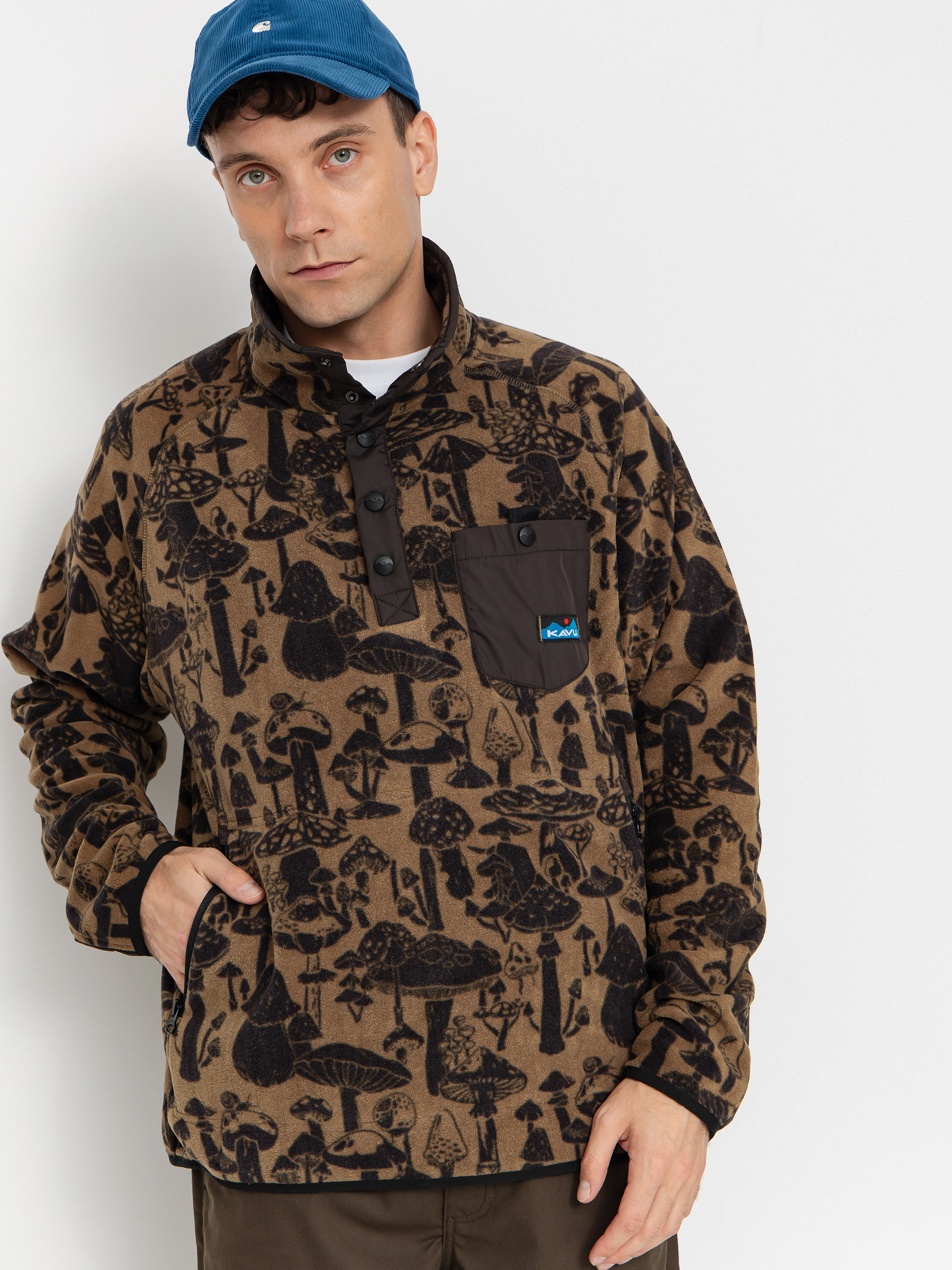 Kavu Fleece Jacke Teannaway (mushroom seeker)