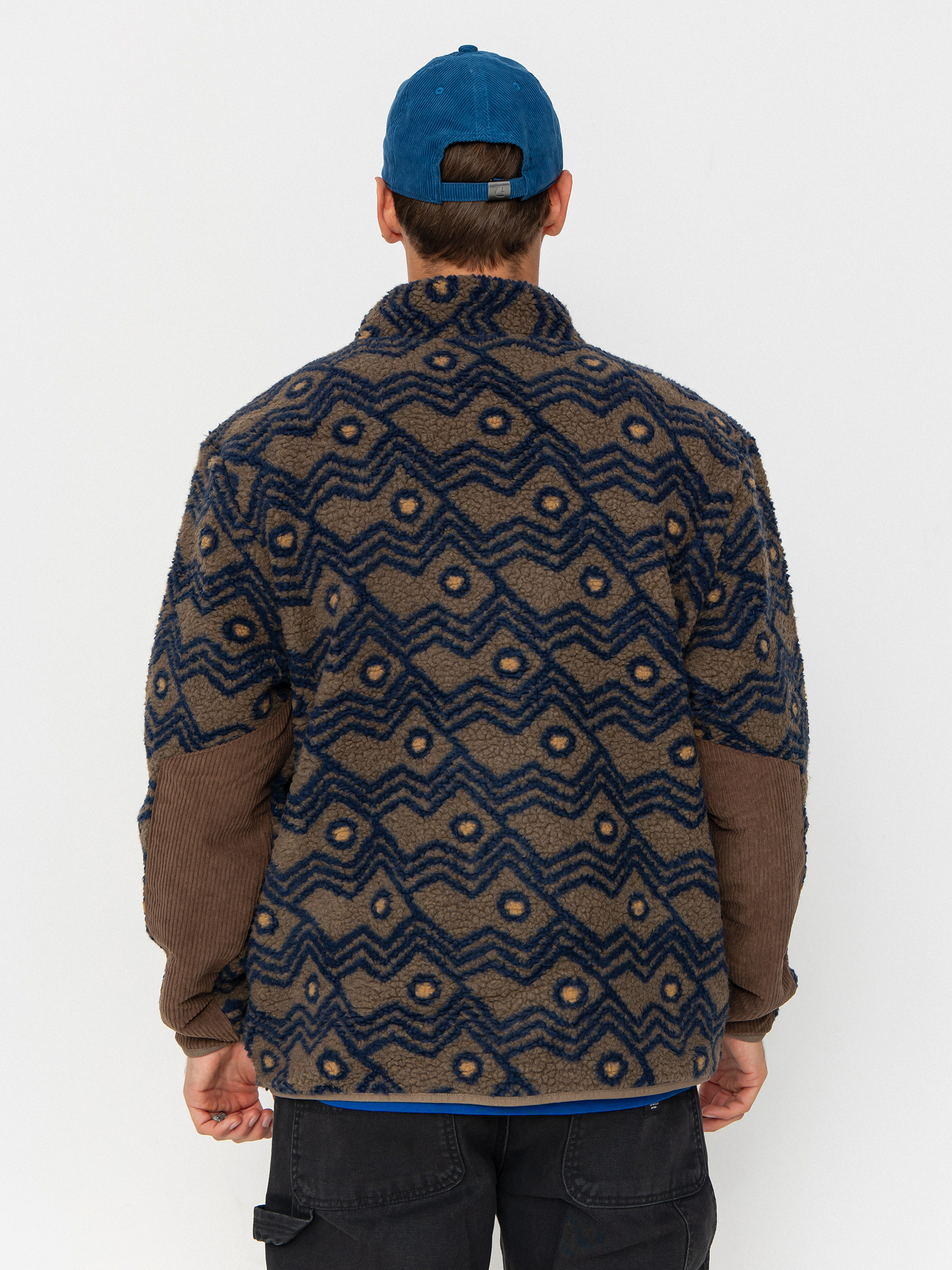 Herren Kavu Wayside Fleece Jacke (walnut mountain)