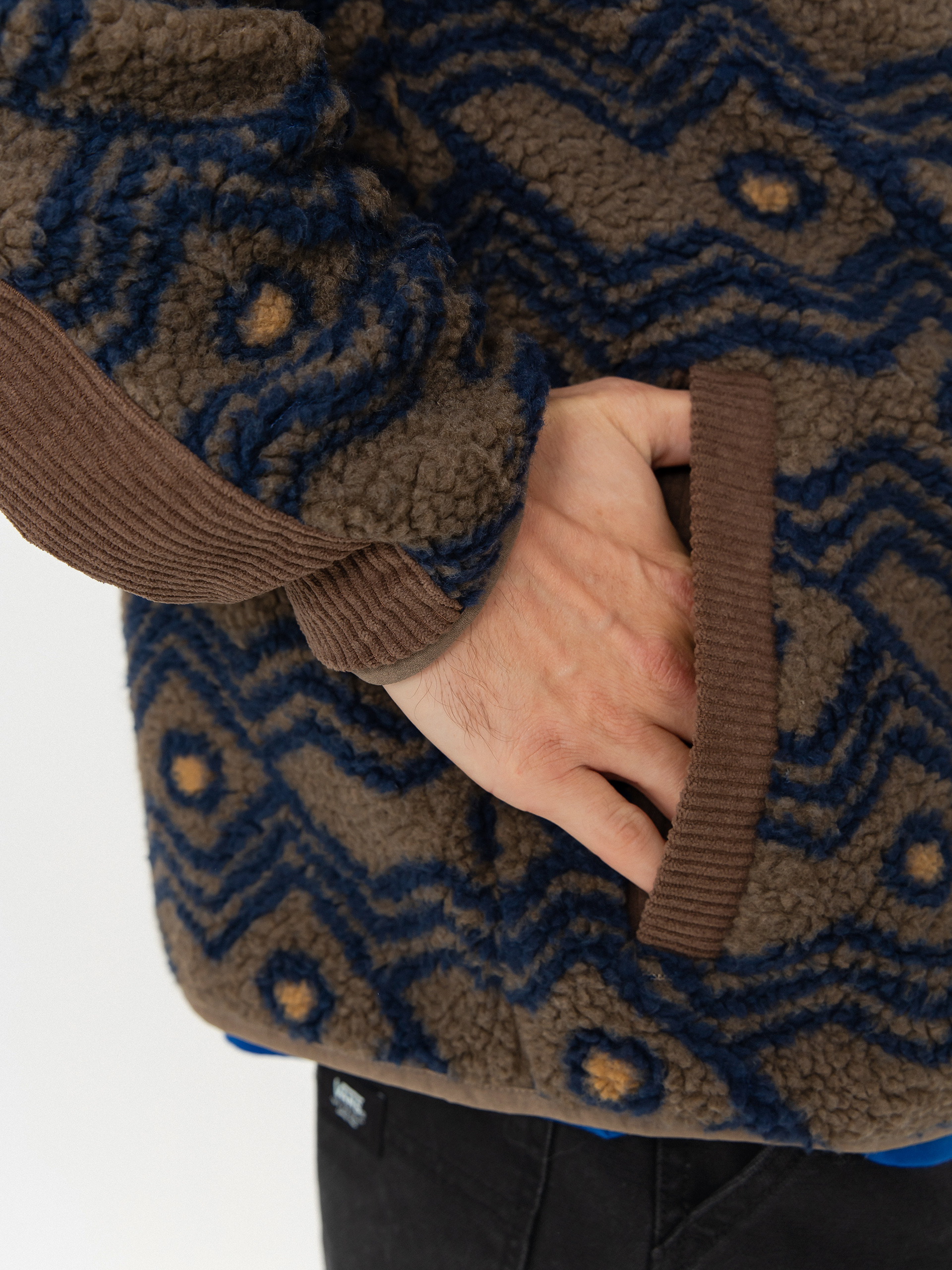 Herren Kavu Wayside Fleece Jacke (walnut mountain)