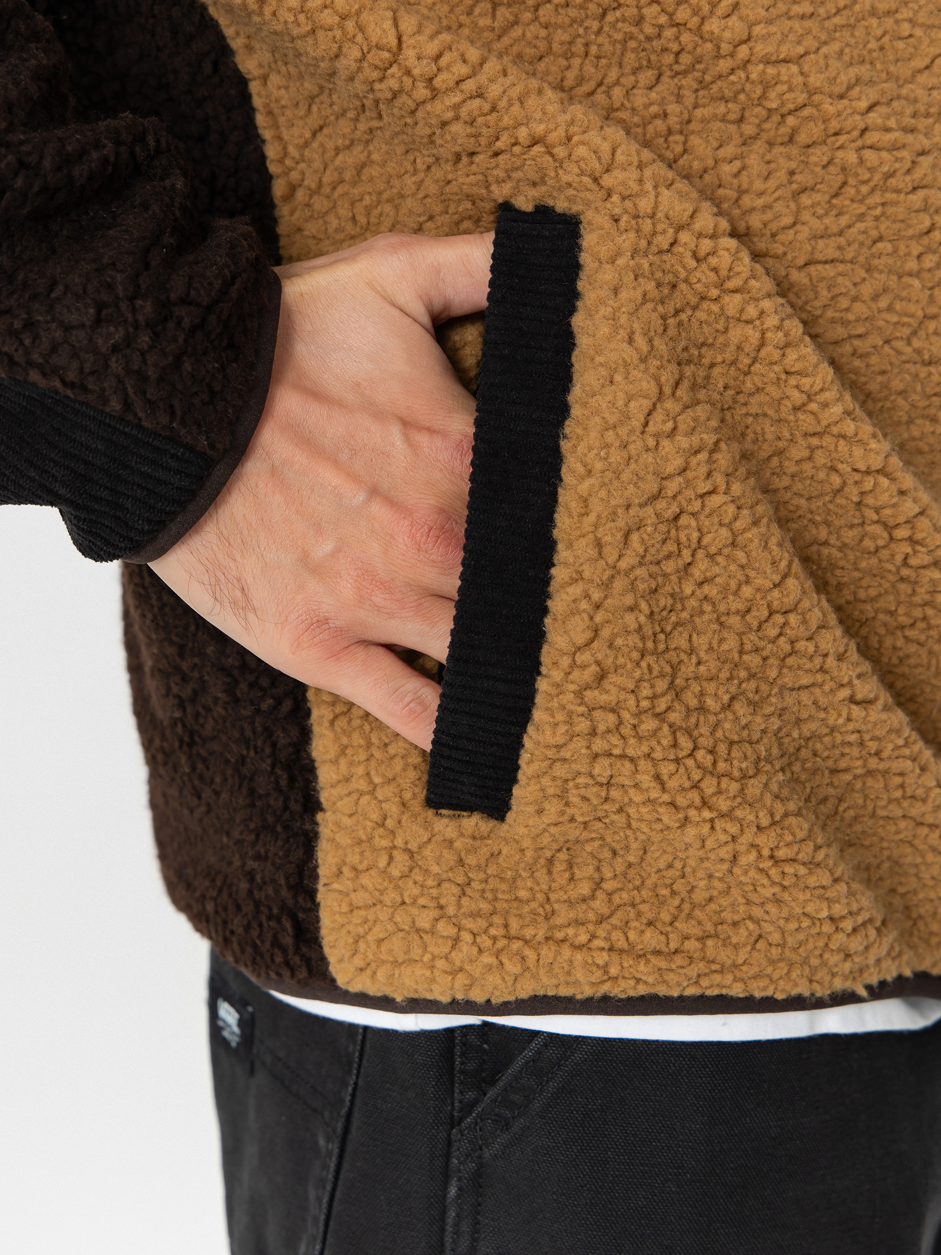 Herren Kavu Wayside Fleece Jacke (wild wood block)