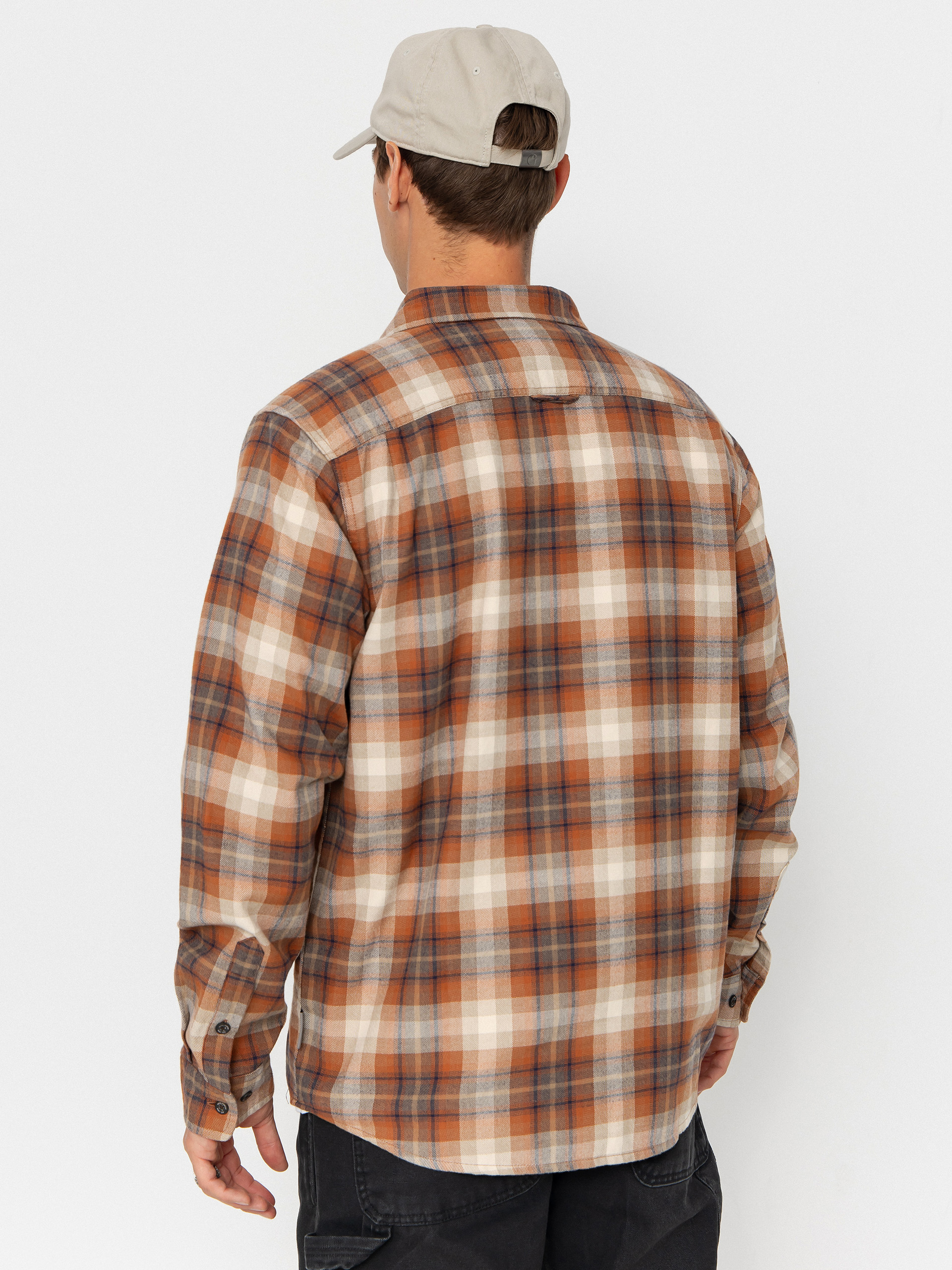 Royal Robbins Lieback Organic Cotton Flannel Hemd (rust brown dipsea pld)