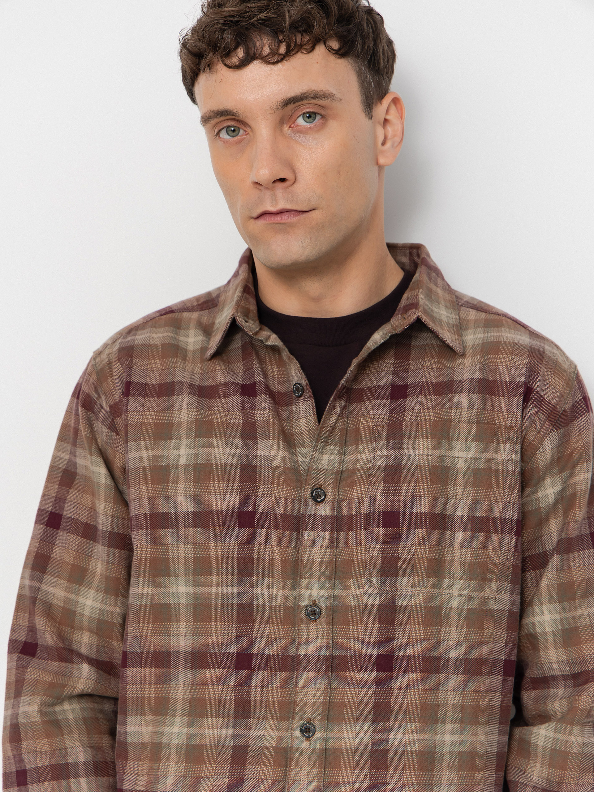 Royal Robbins Lieback Organic Cotton Flannel Hemd (dusty olive dipsea pld)