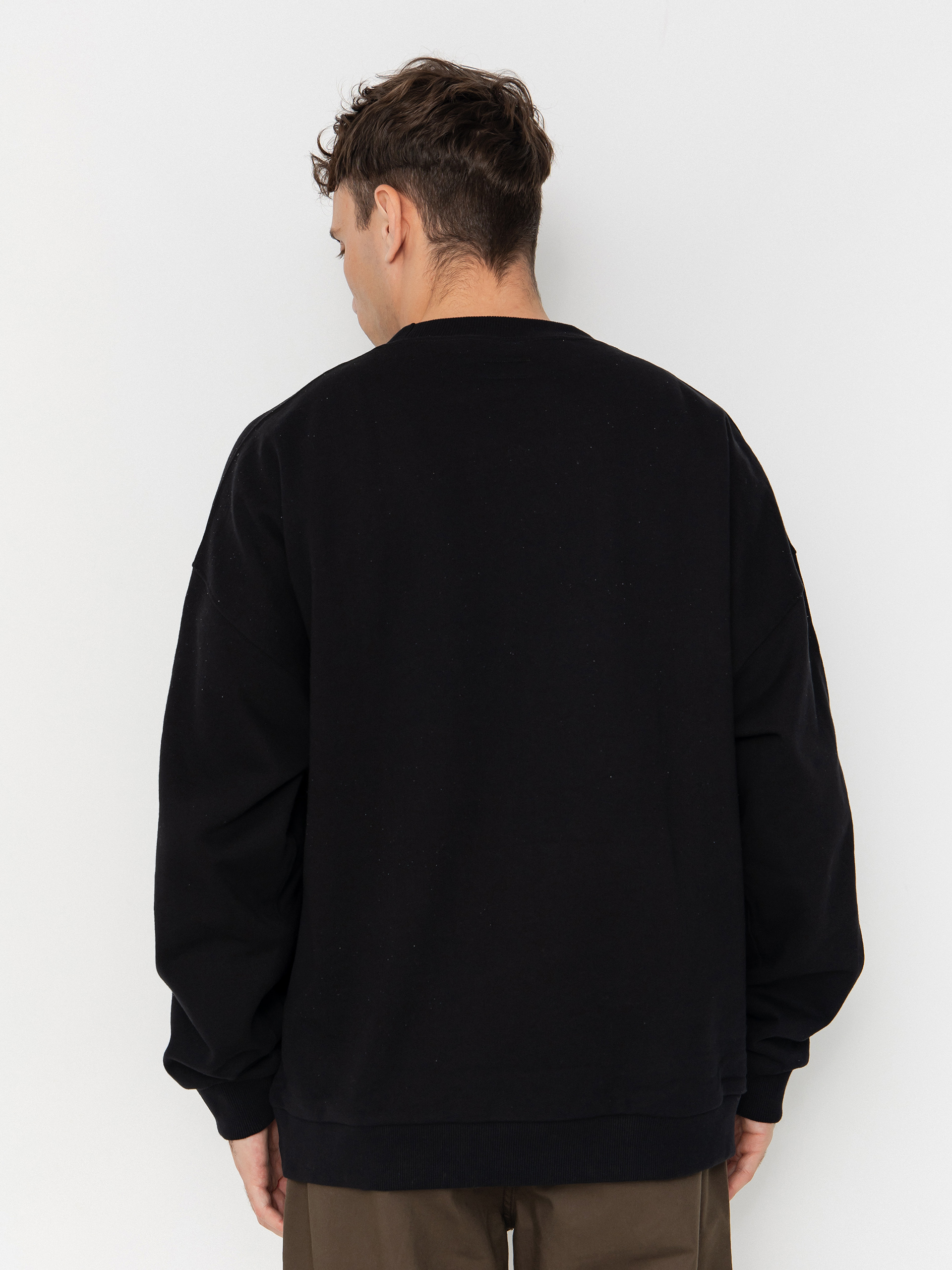 Brixton Embroidered Heavy Weight Sweatshirt (black)