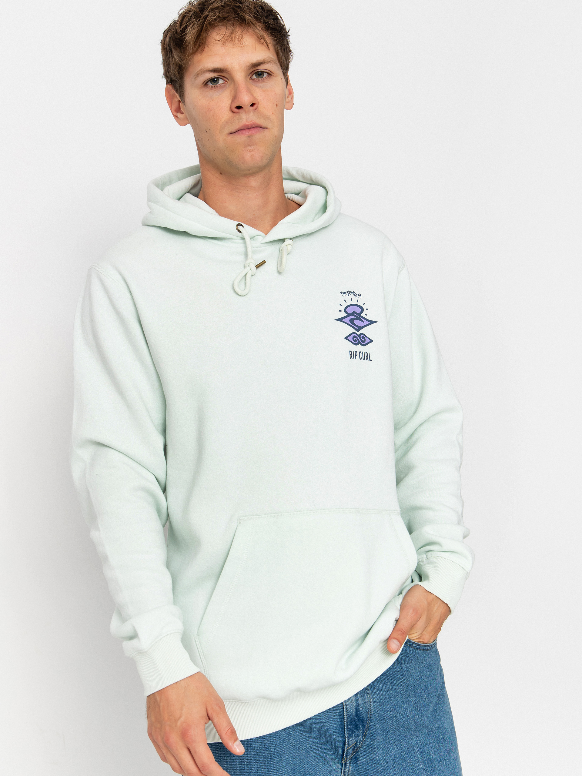 Rip Curl Search Icon HD Hoodie (green mist)
