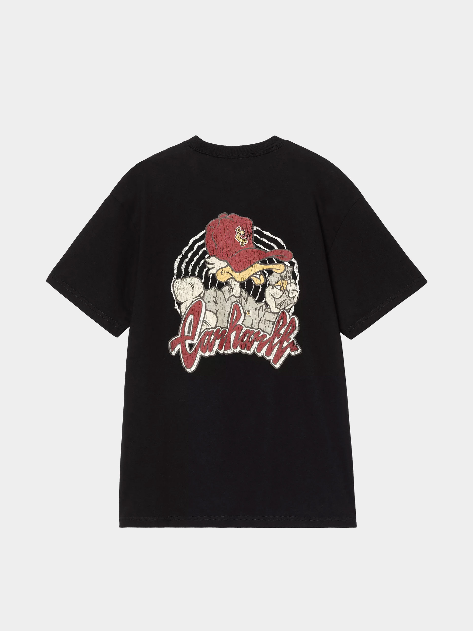 Carhartt WIP T-Shirt Chedda (black/heavy stone wash)