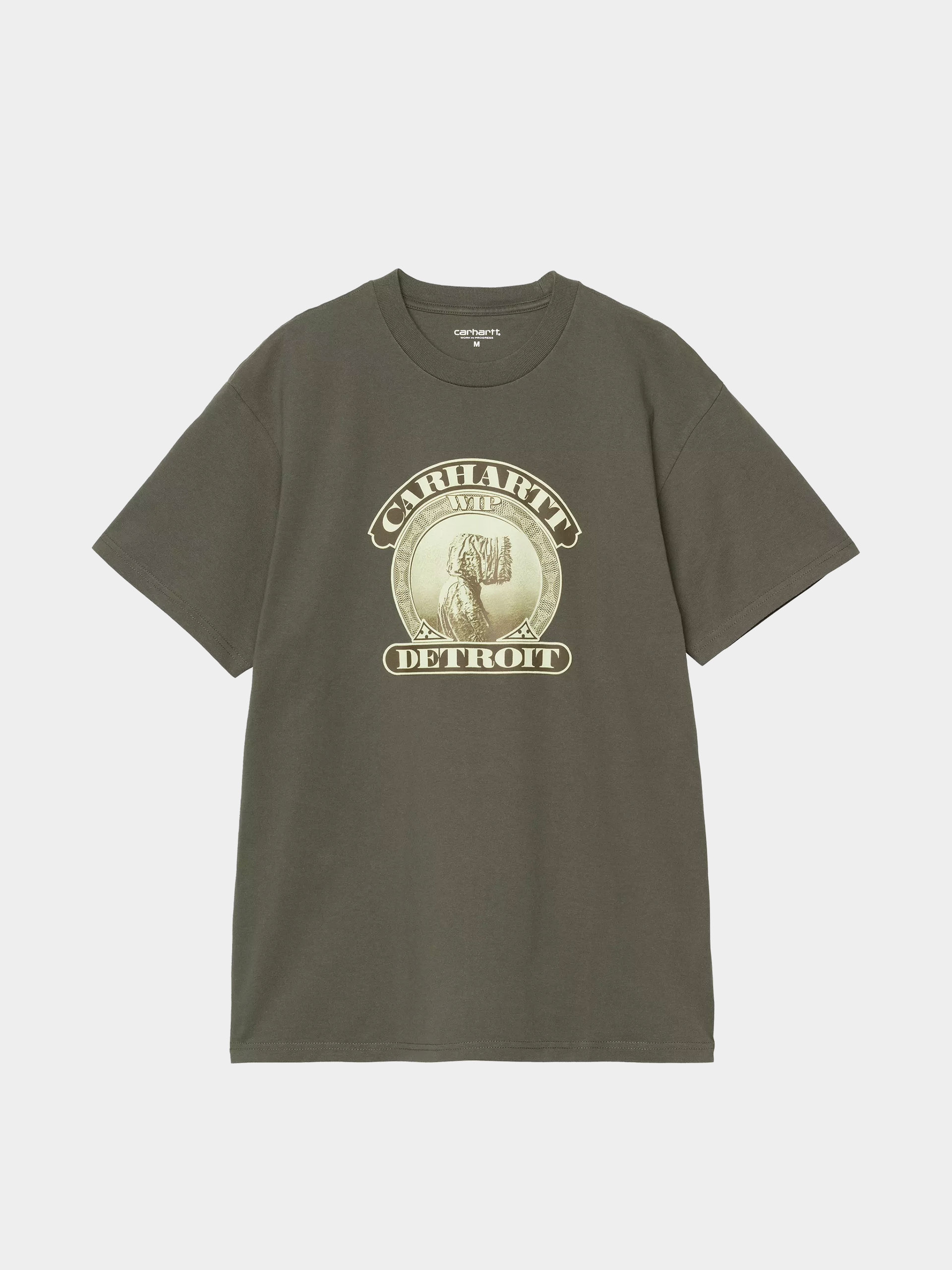 Carhartt WIP T-Shirt Cold World - green (opuntia)