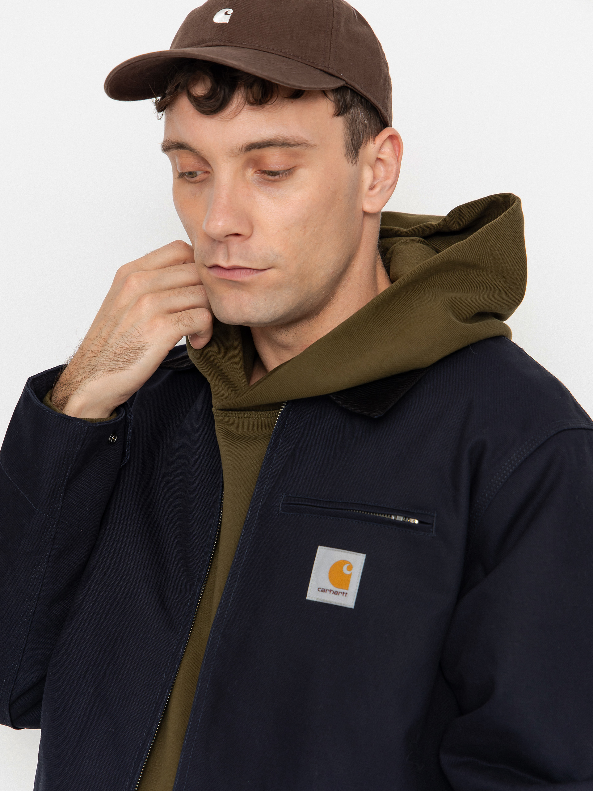 Carhartt WIP Jacke Detroit (dark navy/black/rigid)