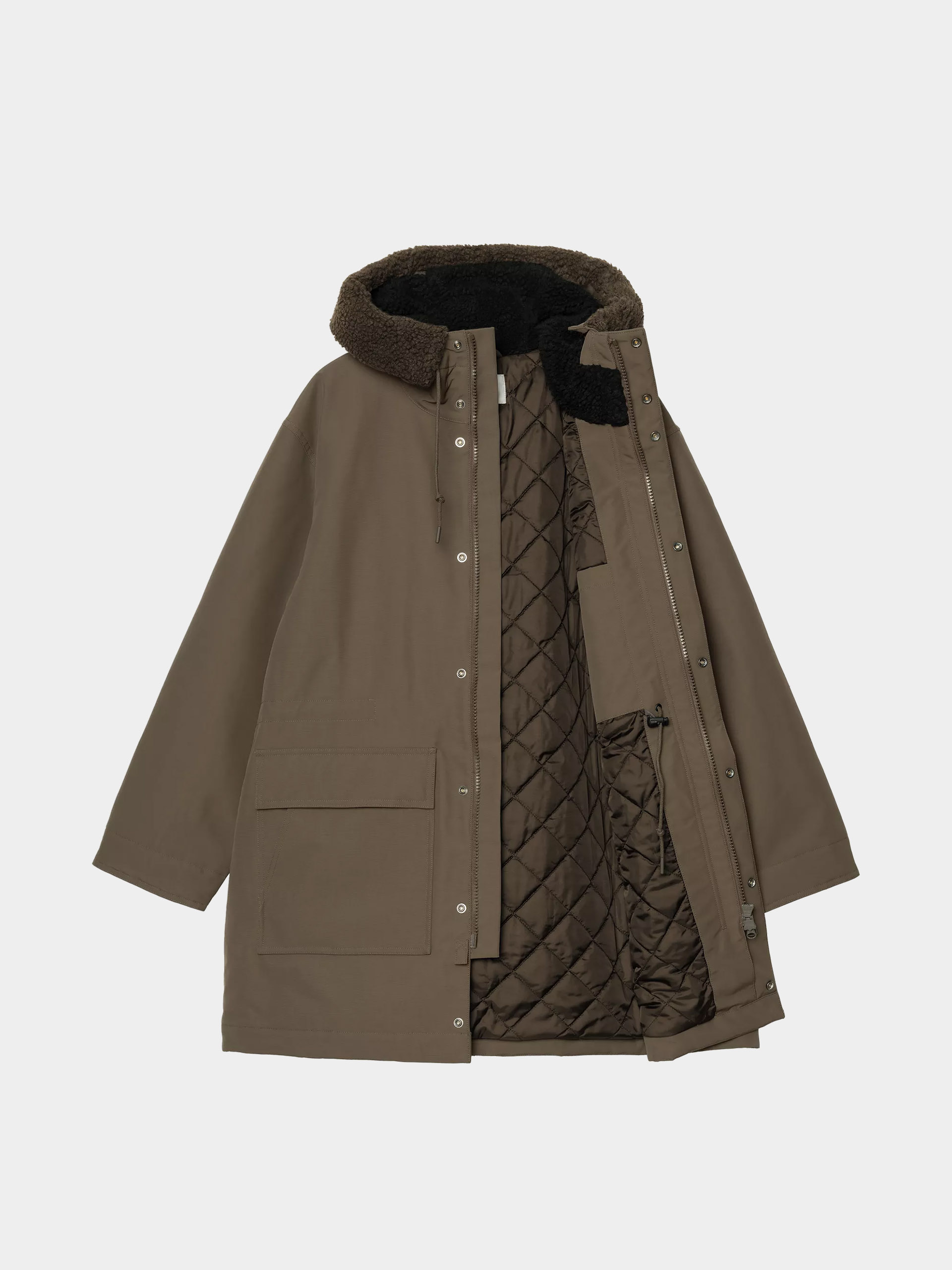 Carhartt WIP Jacket Siberia Parka - brown (vitola)