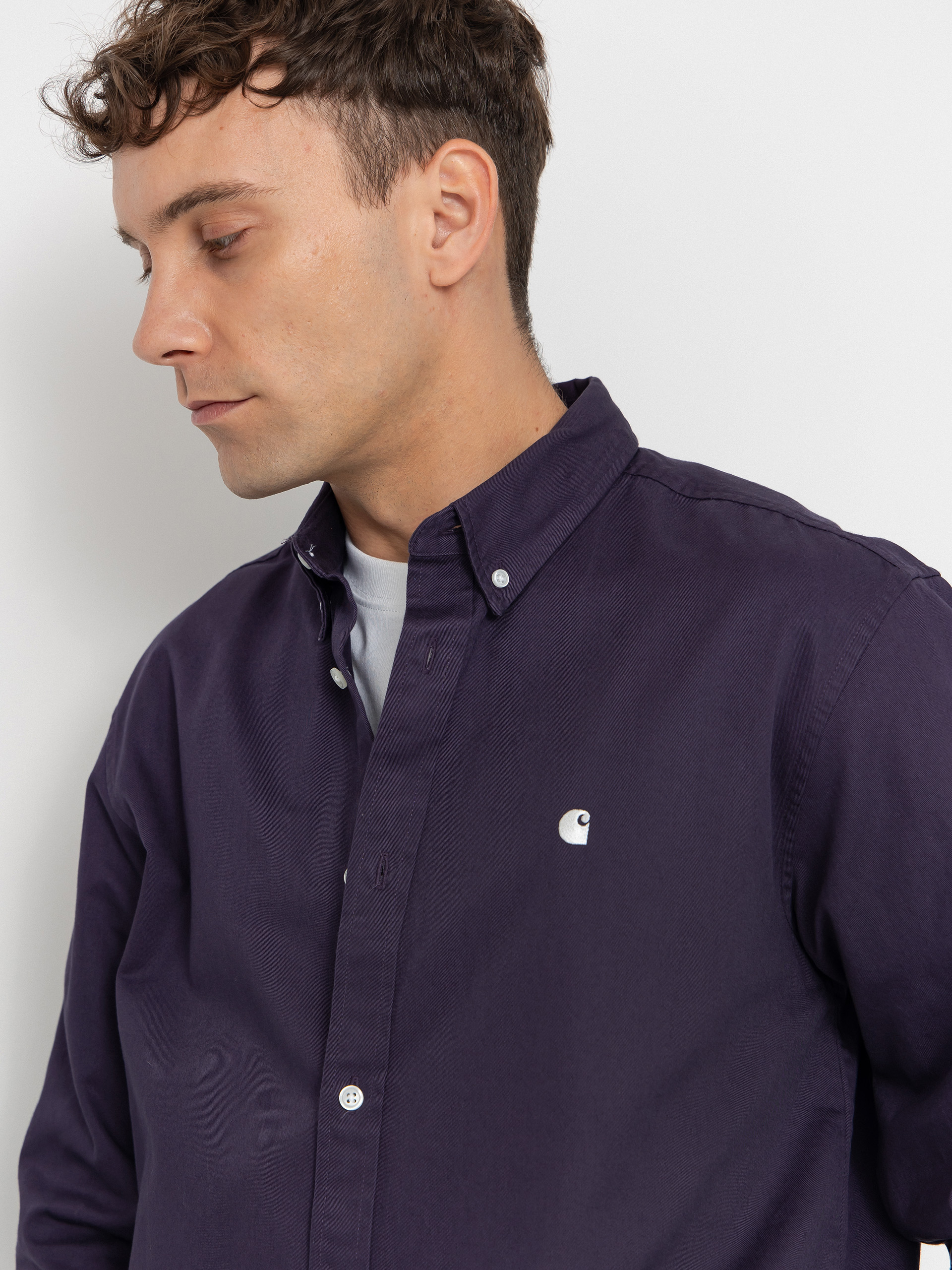 Carhartt WIP Shirt Madison (lakers/wax)