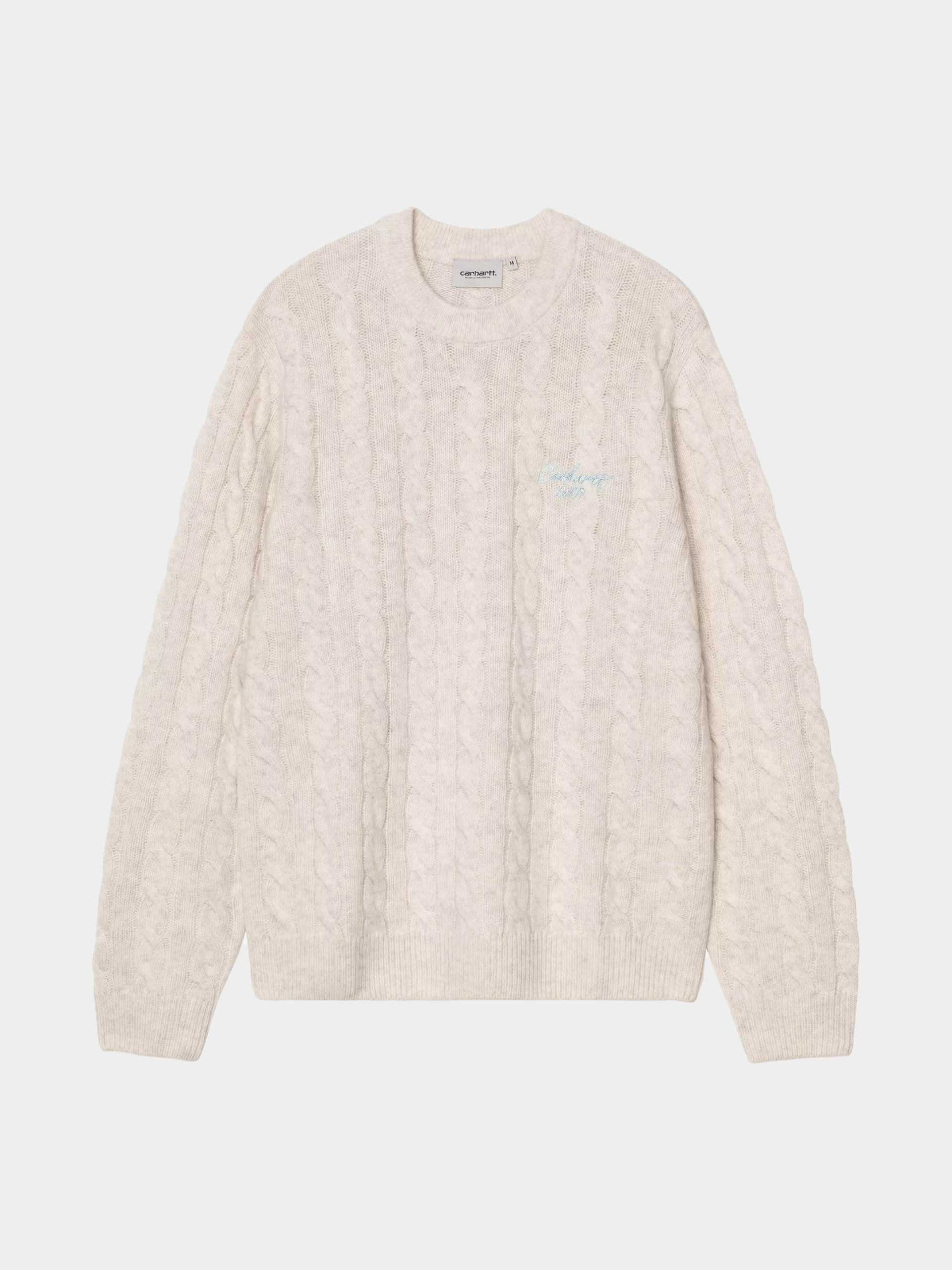 Carhartt WIP Pulli Signature (fleur de sel/citadel)
