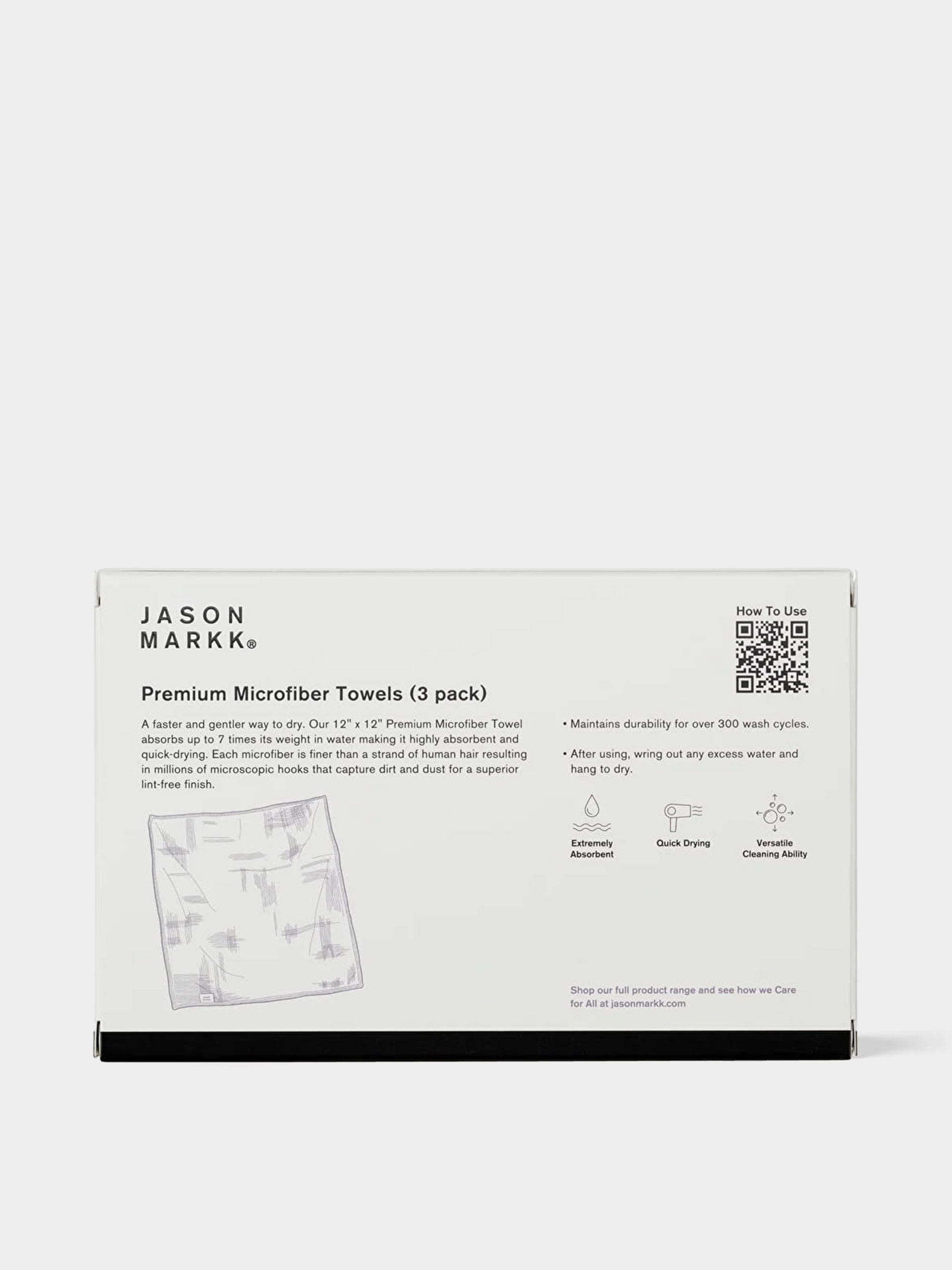 Jason Markk Akcesoria Premium Microfiber 3 Pack