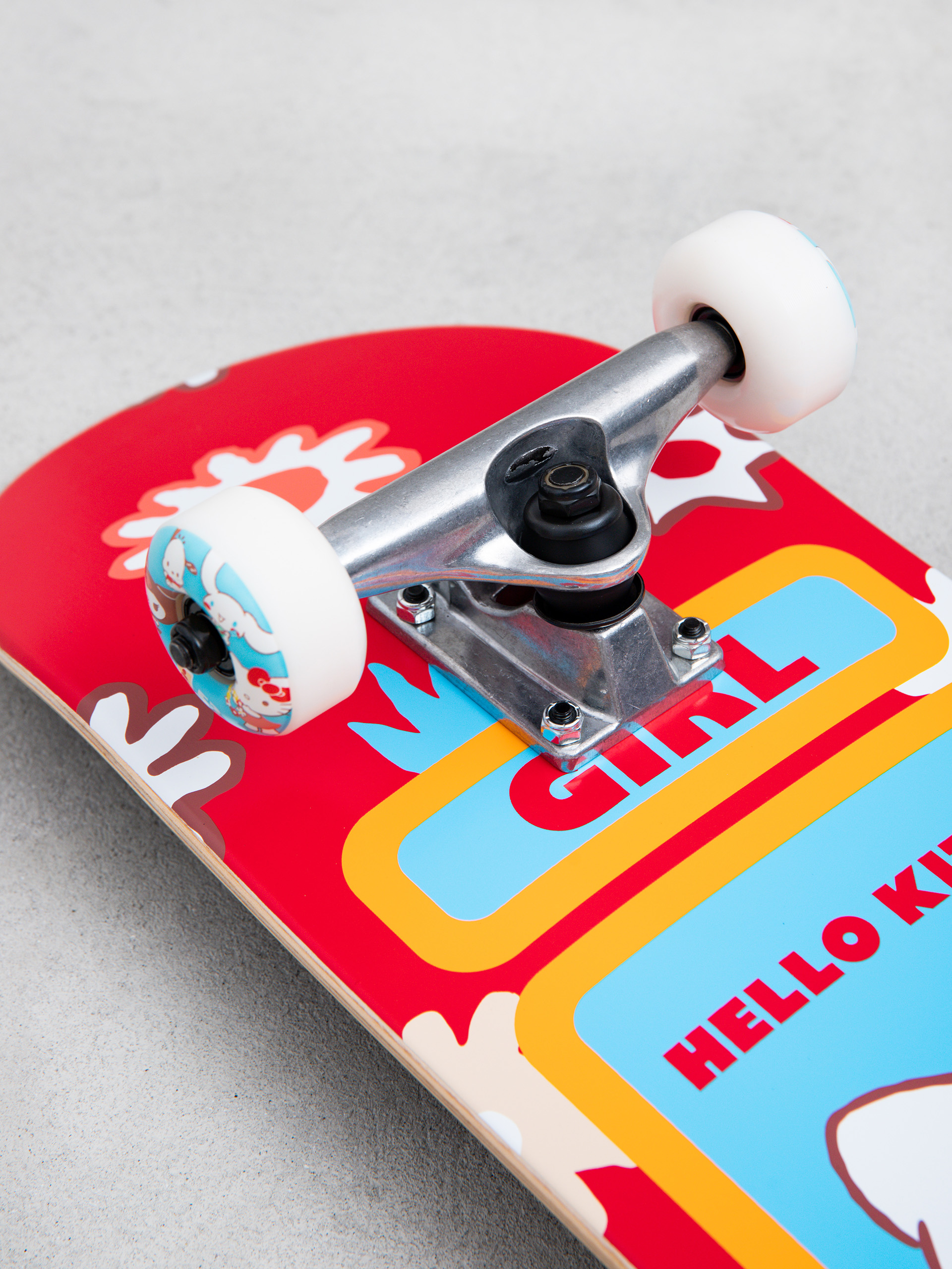 Girl Skateboard Carroll Hello Kitty Skateboard - black, multicolor