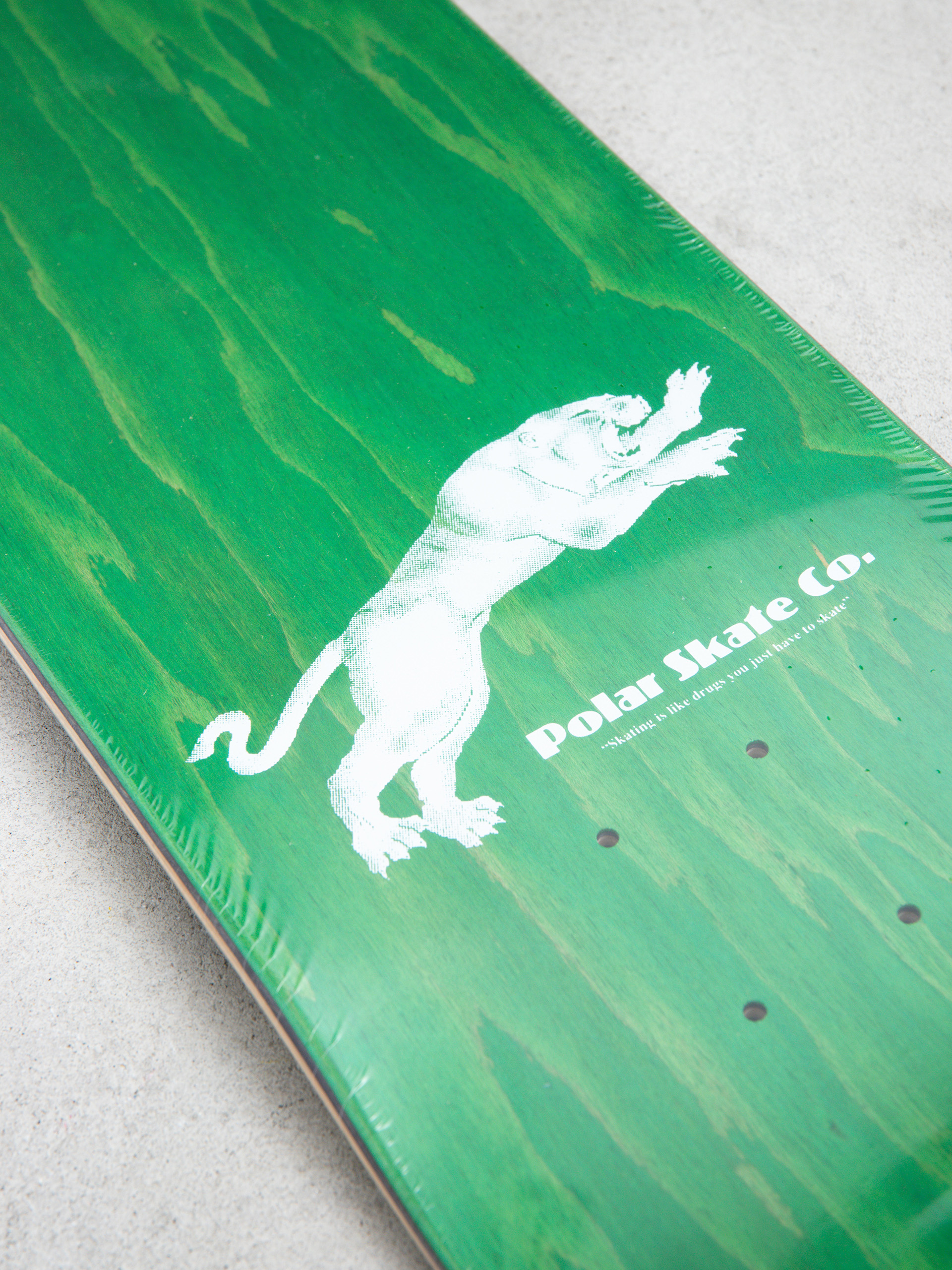 Polar Skate David Stenstrom Tape & Panther Deck (black)