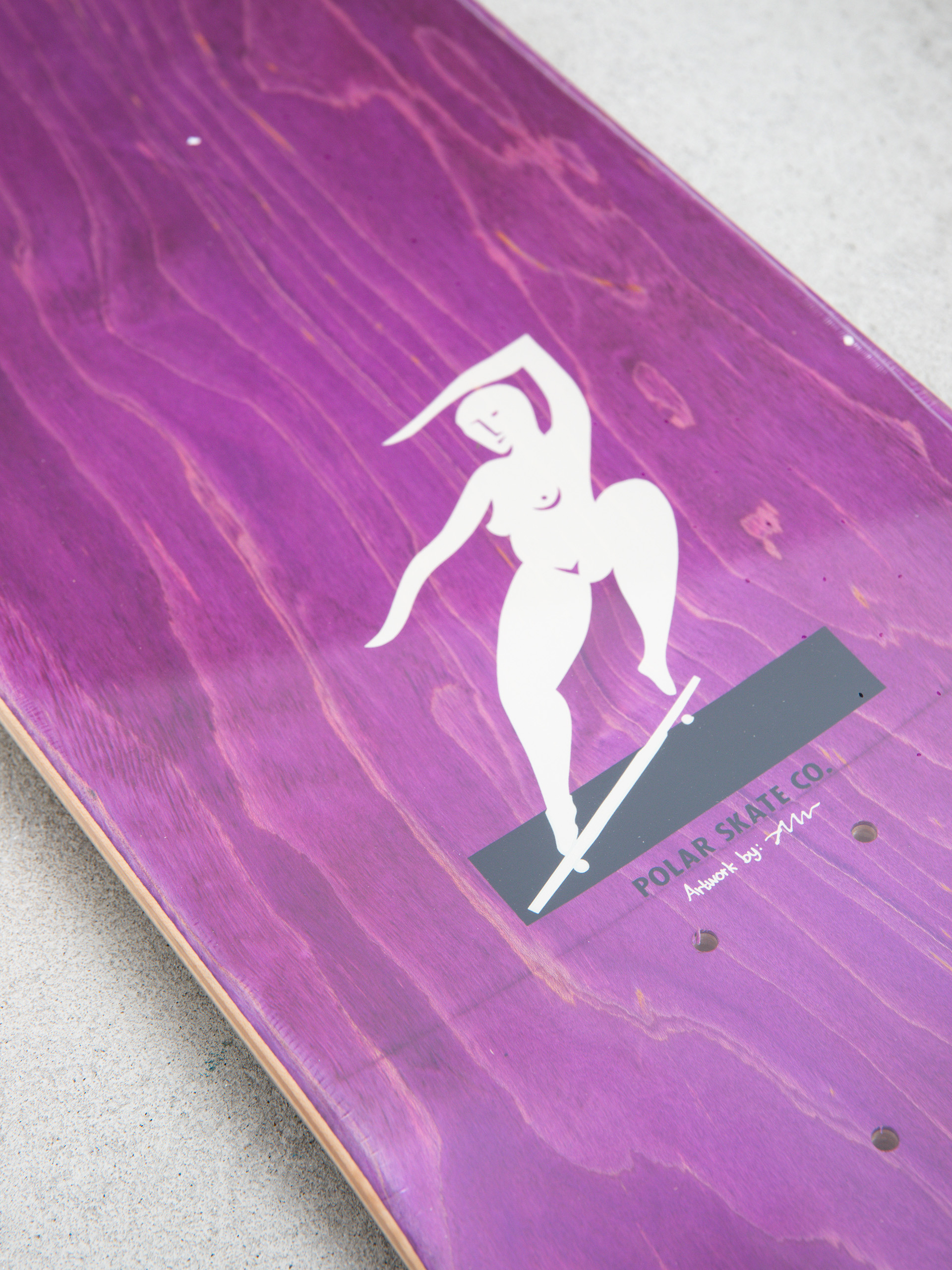 Polar Skate Team Bs Smith Deck (cream)