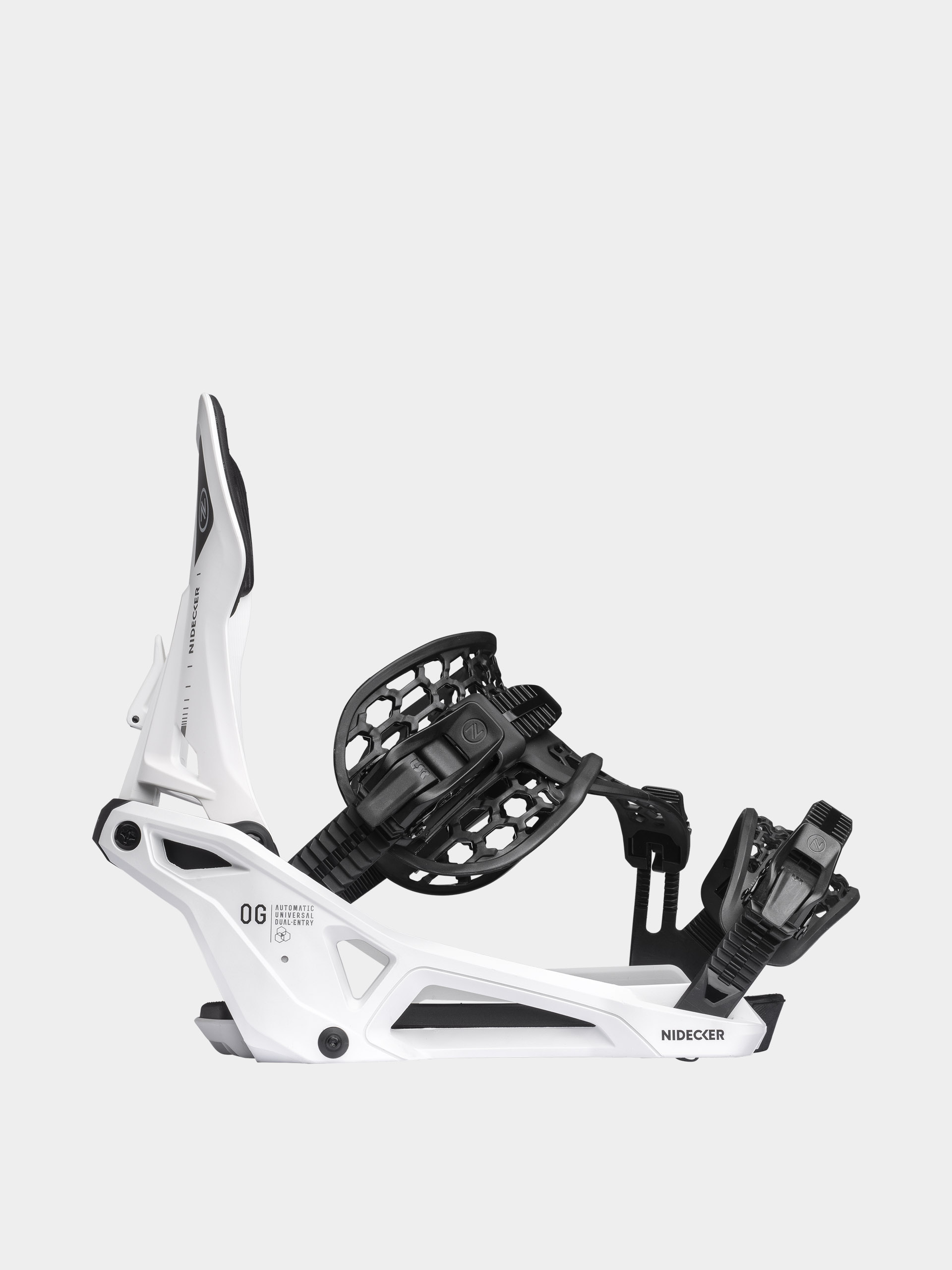 Nidecker Snowboard Bindung Og Supermatic (white)