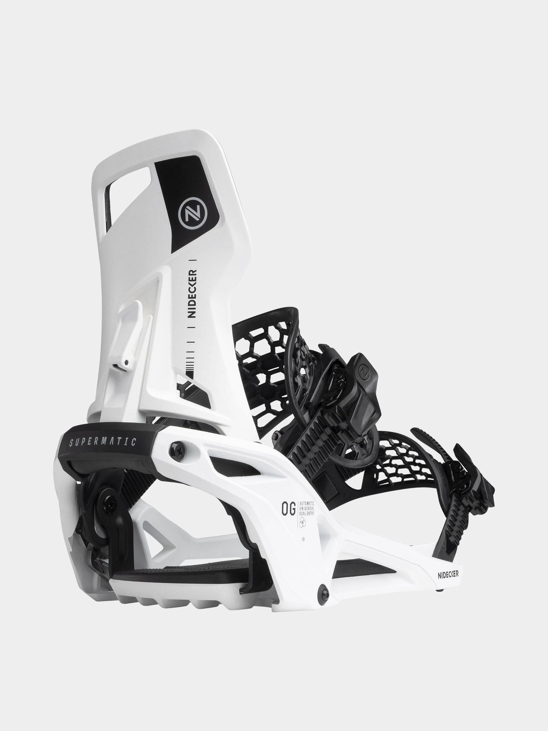 Nidecker Snowboard bindings Og Supermatic (white)
