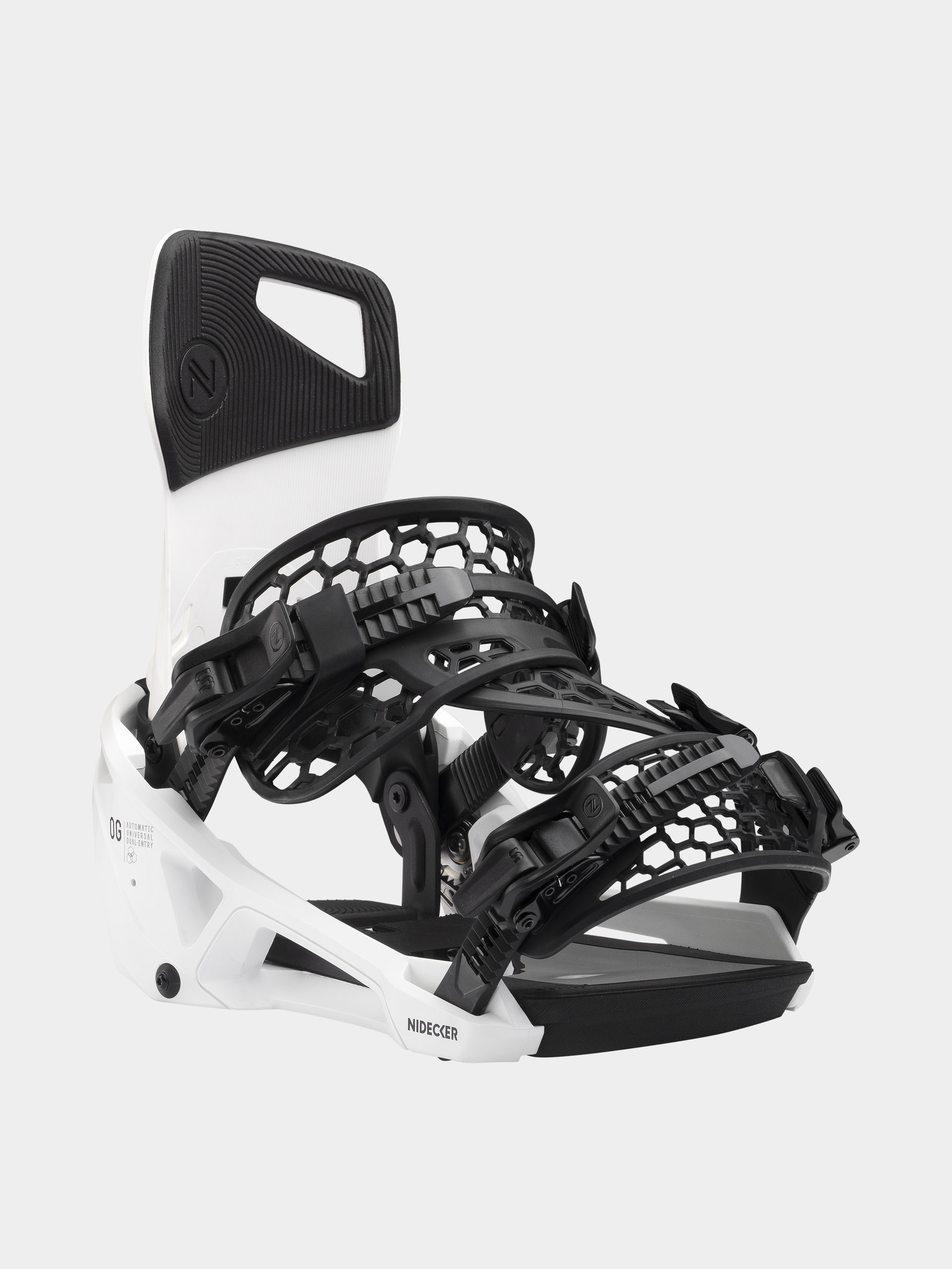 Nidecker Snowboard Bindung Og Supermatic (white)