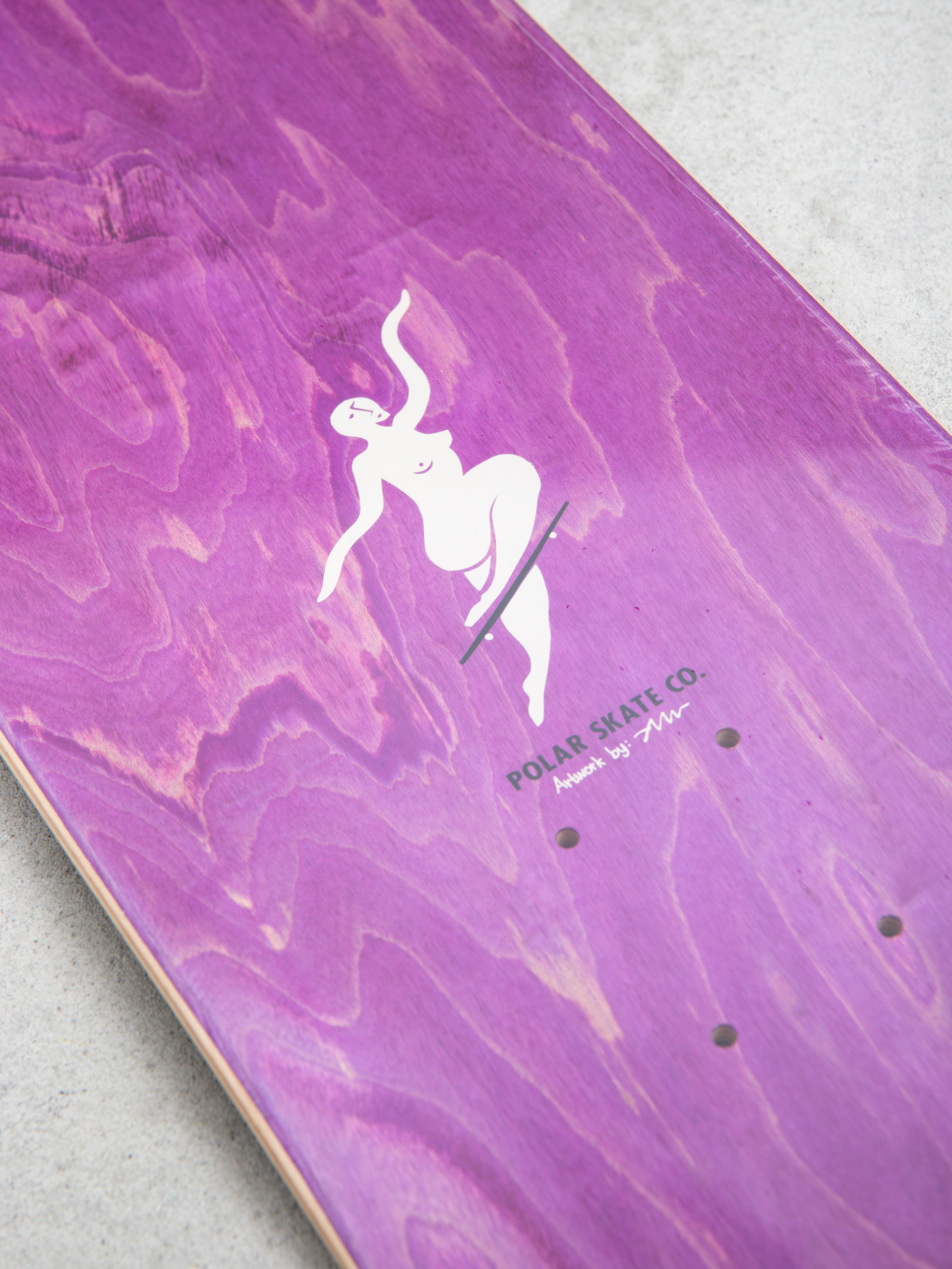 Polar Skate Team No Comply Deck (charcoal)