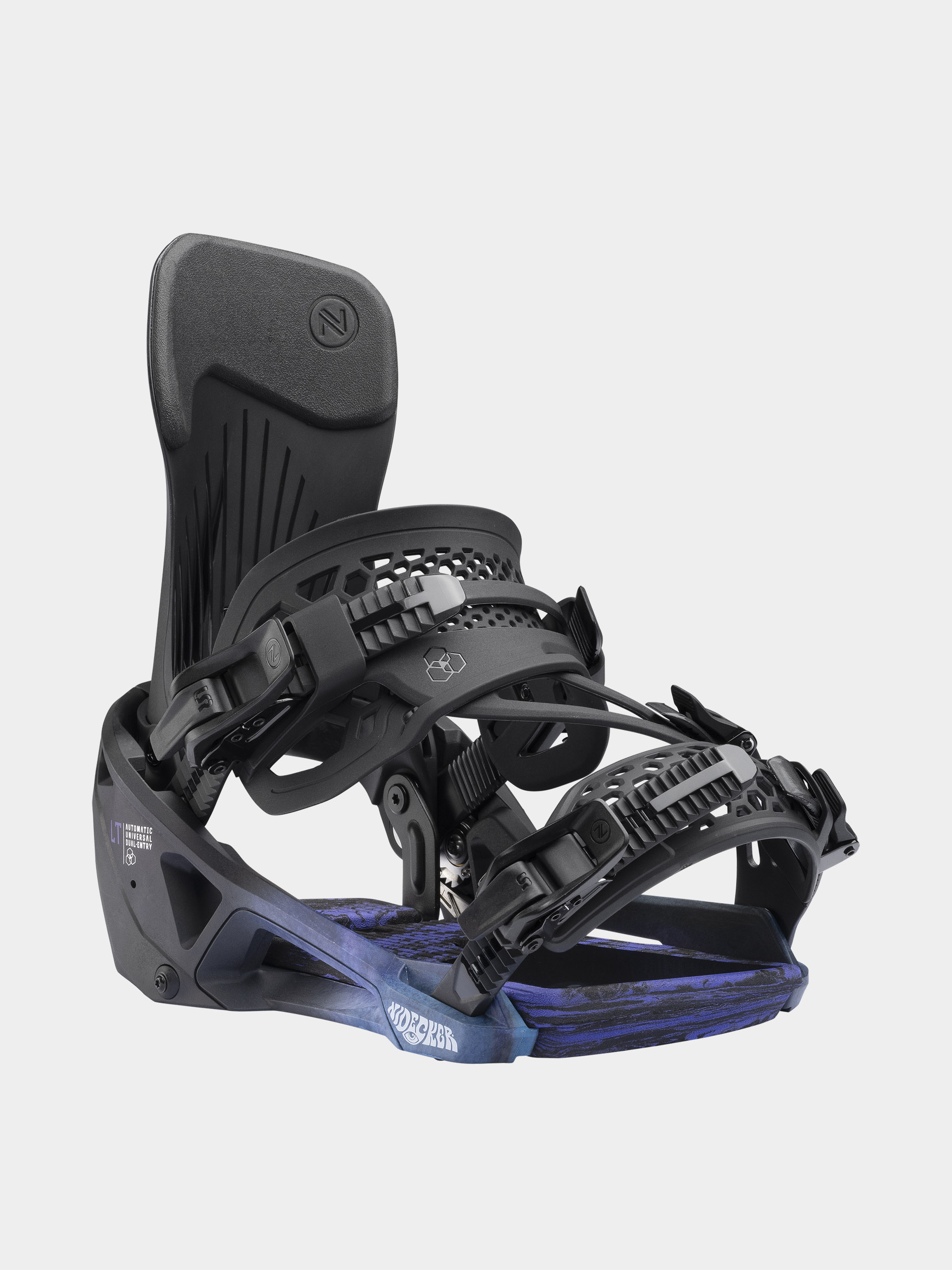 Nidecker Snowboard bindings Lt Supermatic (bio black)