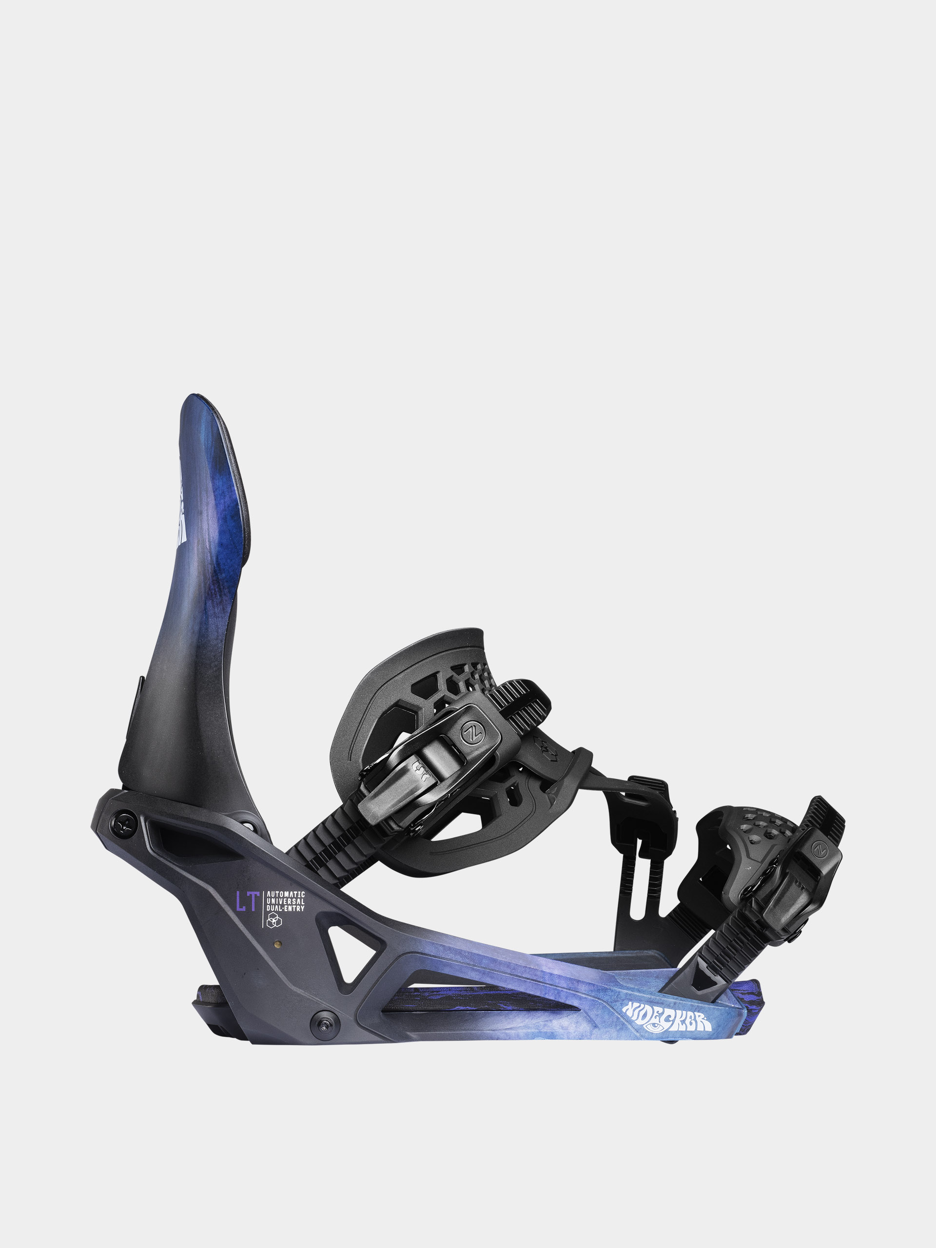 Nidecker Snowboard Bindung Lt Supermatic (bio black)