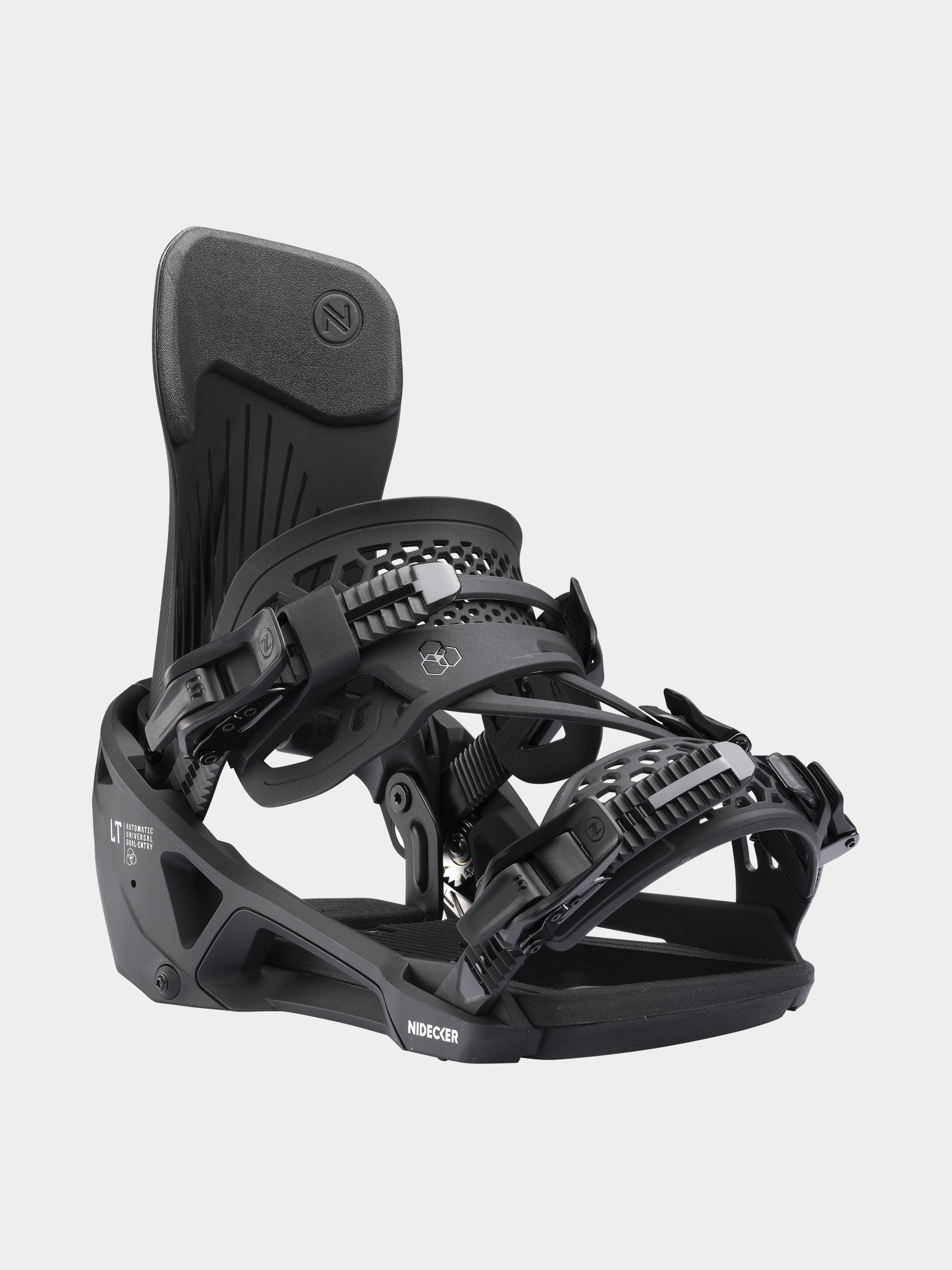 Nidecker Snowboard bindings Lt Supermatic (black)