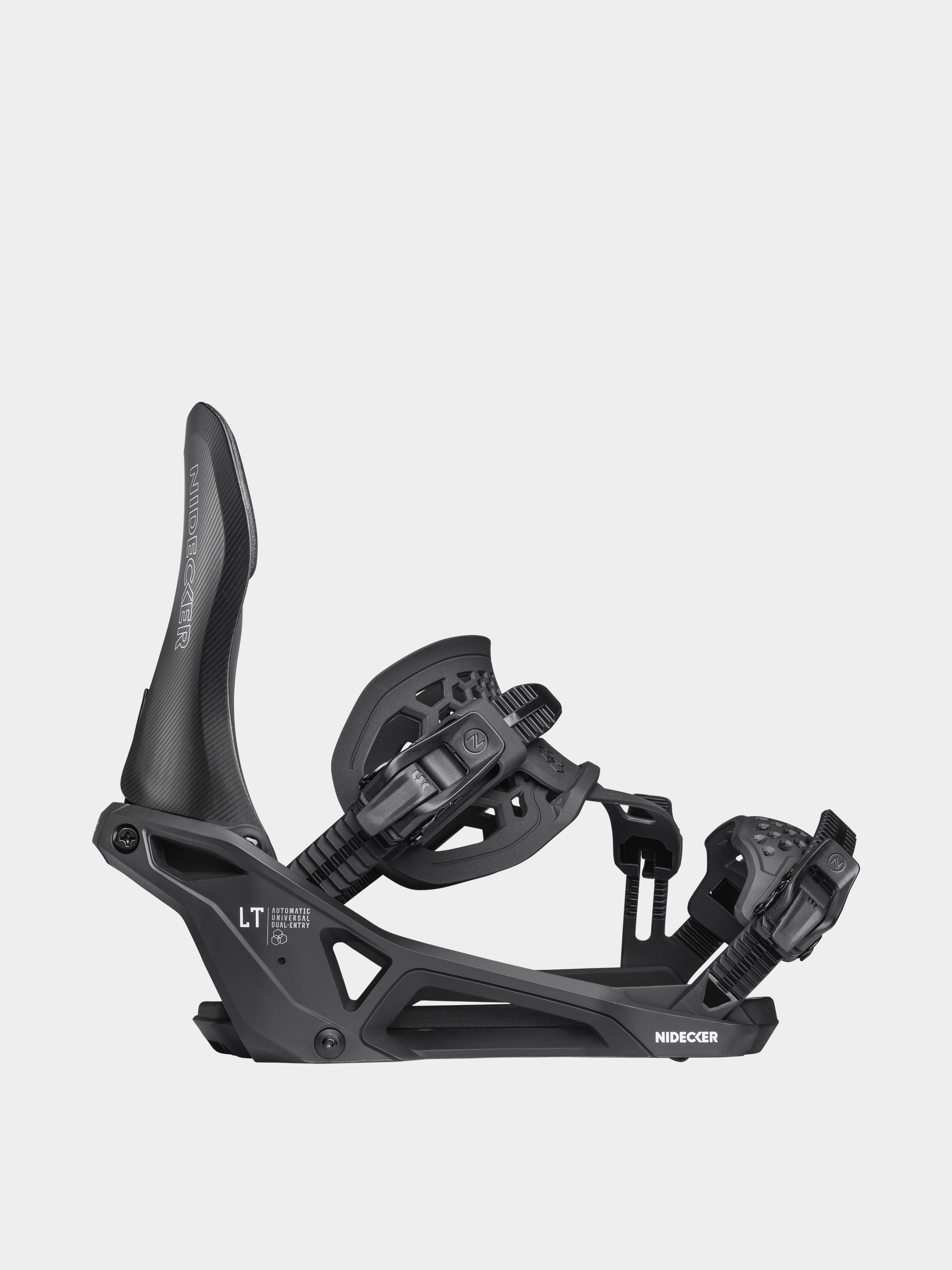 Nidecker Snowboard bindings Lt Supermatic (black)
