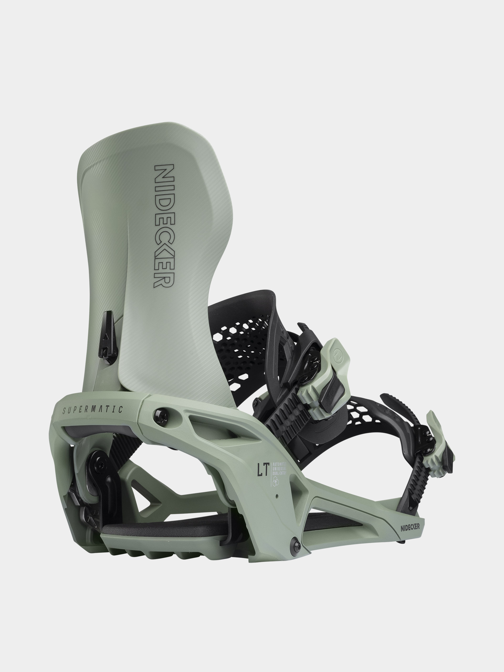 Nidecker Snowboard bindings Lt Supermatic (olive)