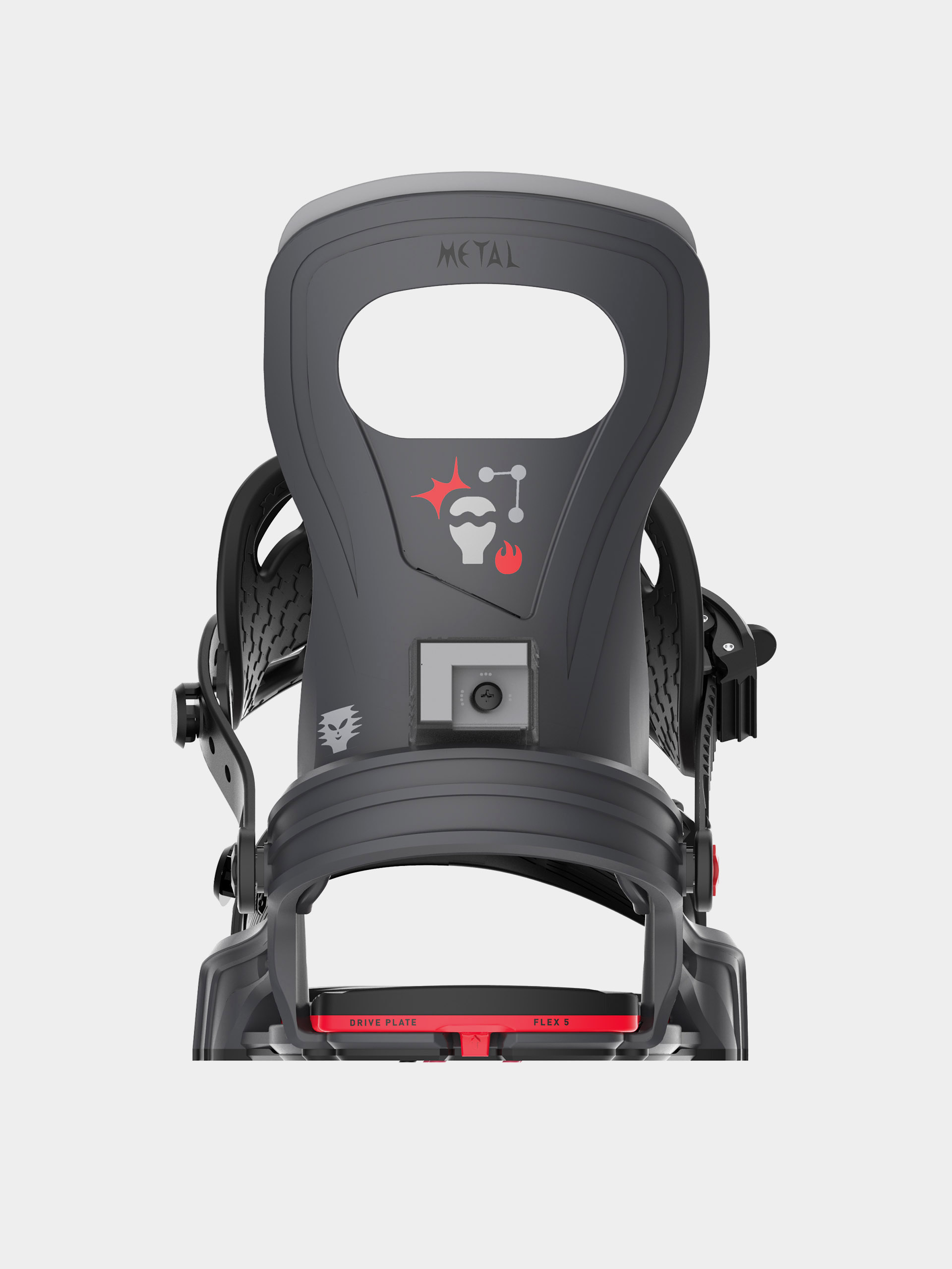 Mens Bent Metal Snowboard bindings Joint (grey)