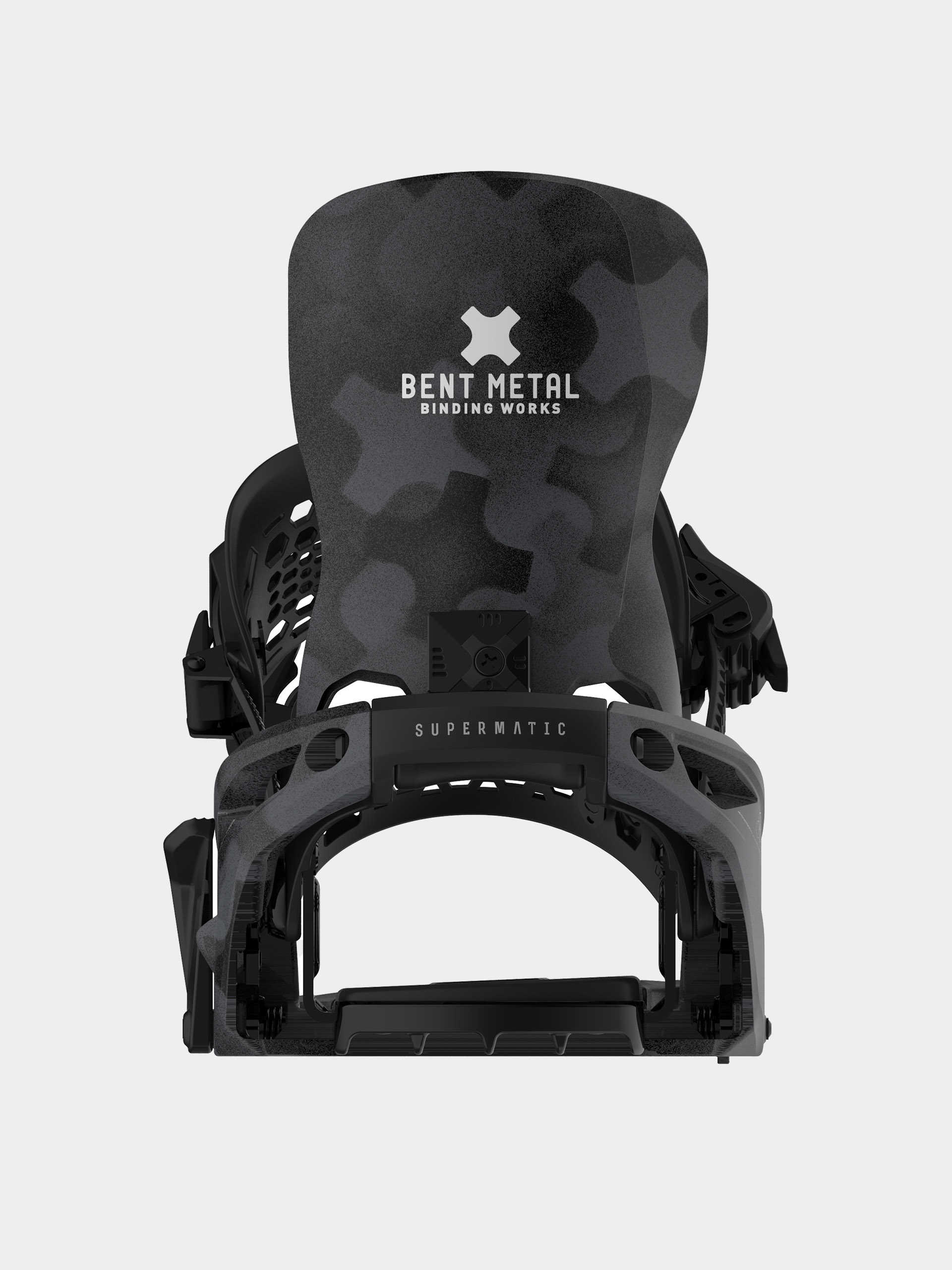 Herren Bent Metal Snowboard Bindung Lightning Supermatic (black)