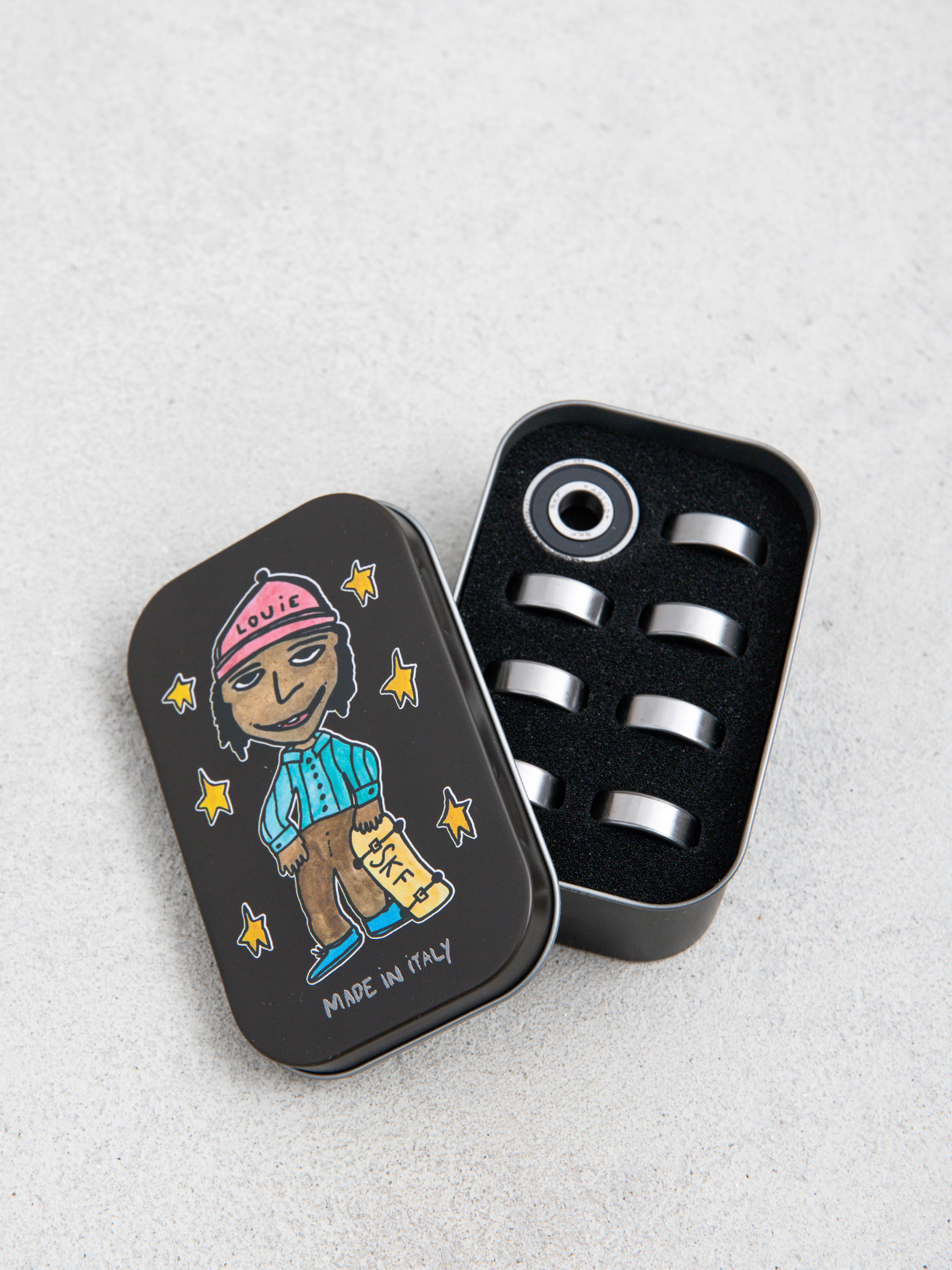 SKF Louie Bearings (silver/black)