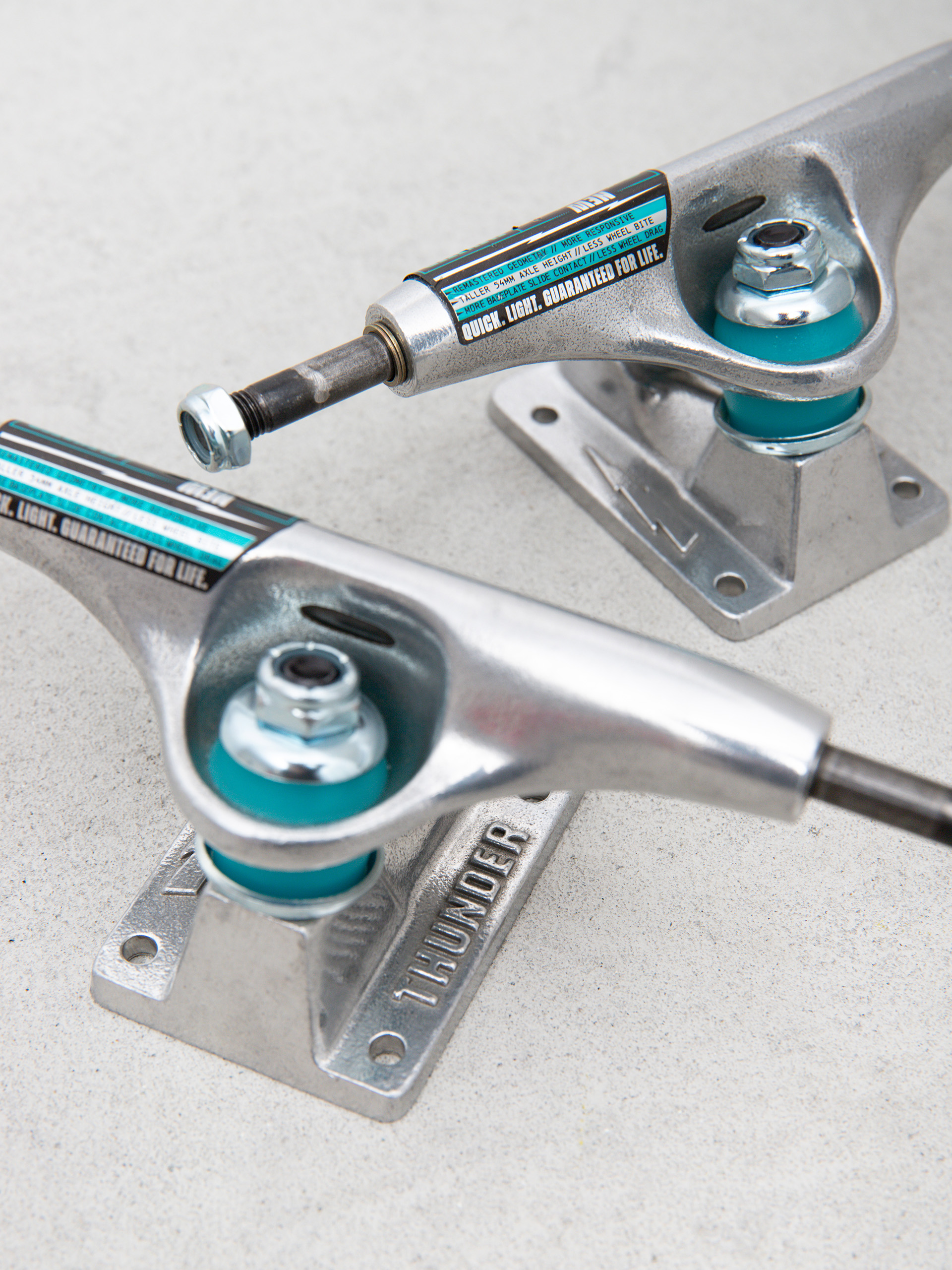 Thunder T II Polished Trucks - silver (polished)