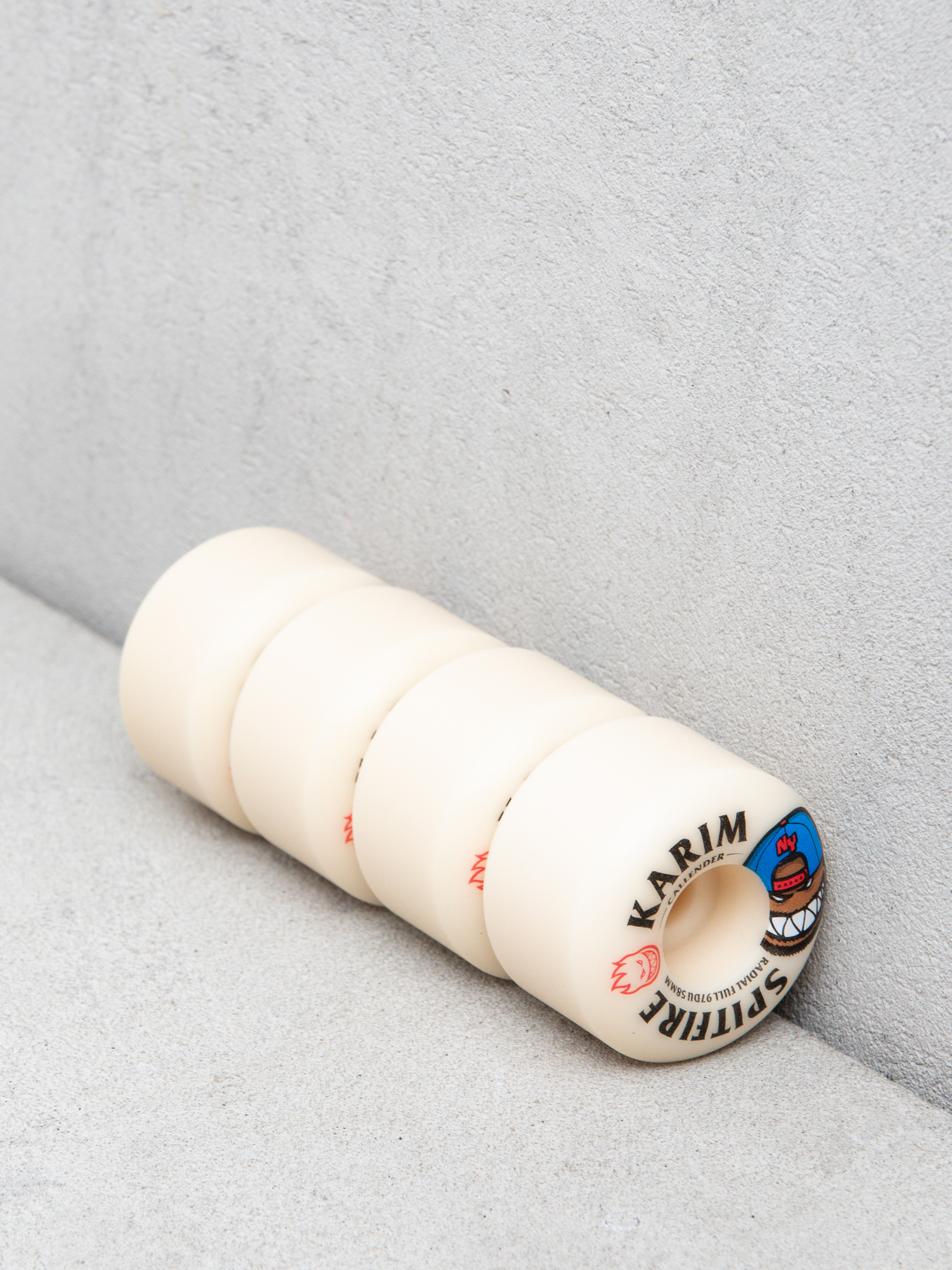 Spitfire F4 97D Karim Callender Burn Squad Radial Full Wheels (natural)