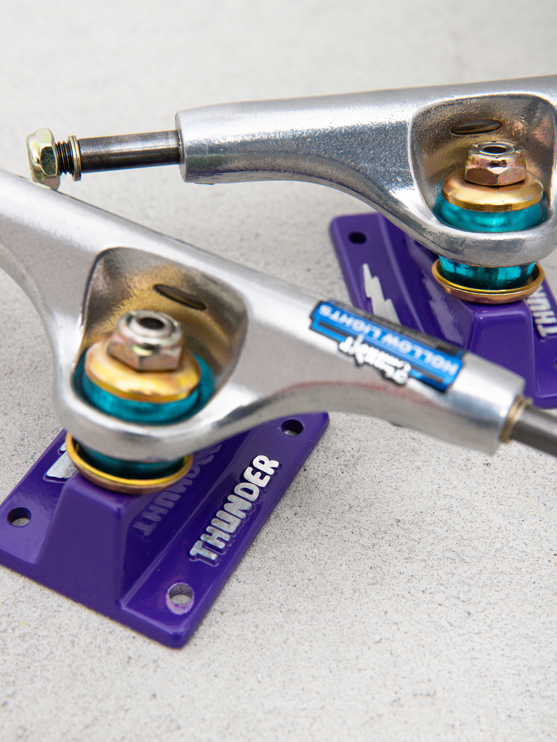 Thunder Dashawn Jordan Diamondback Hollow Lights Achsen (polished/purple)